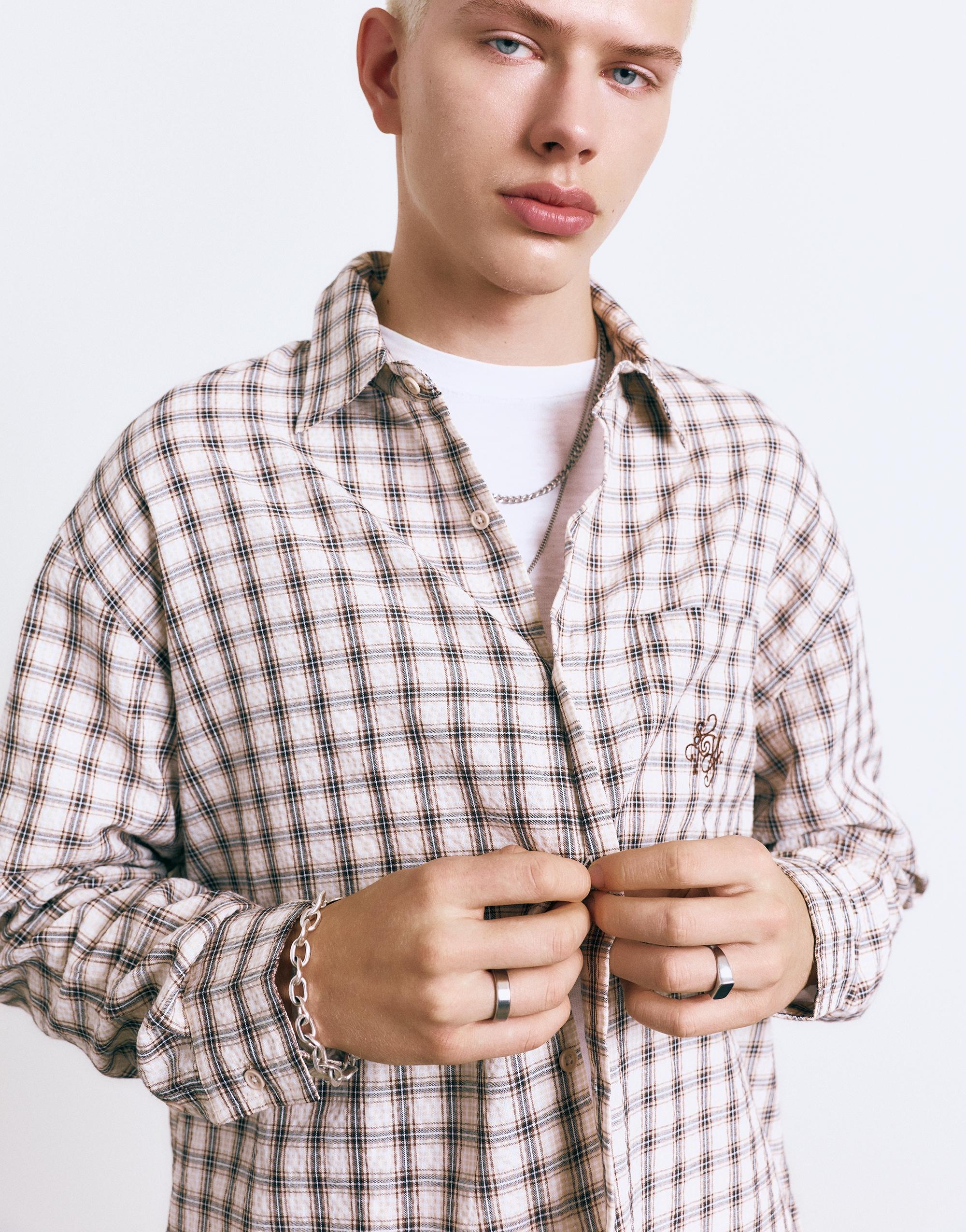 STWD kareli gömlek - Görsel 9