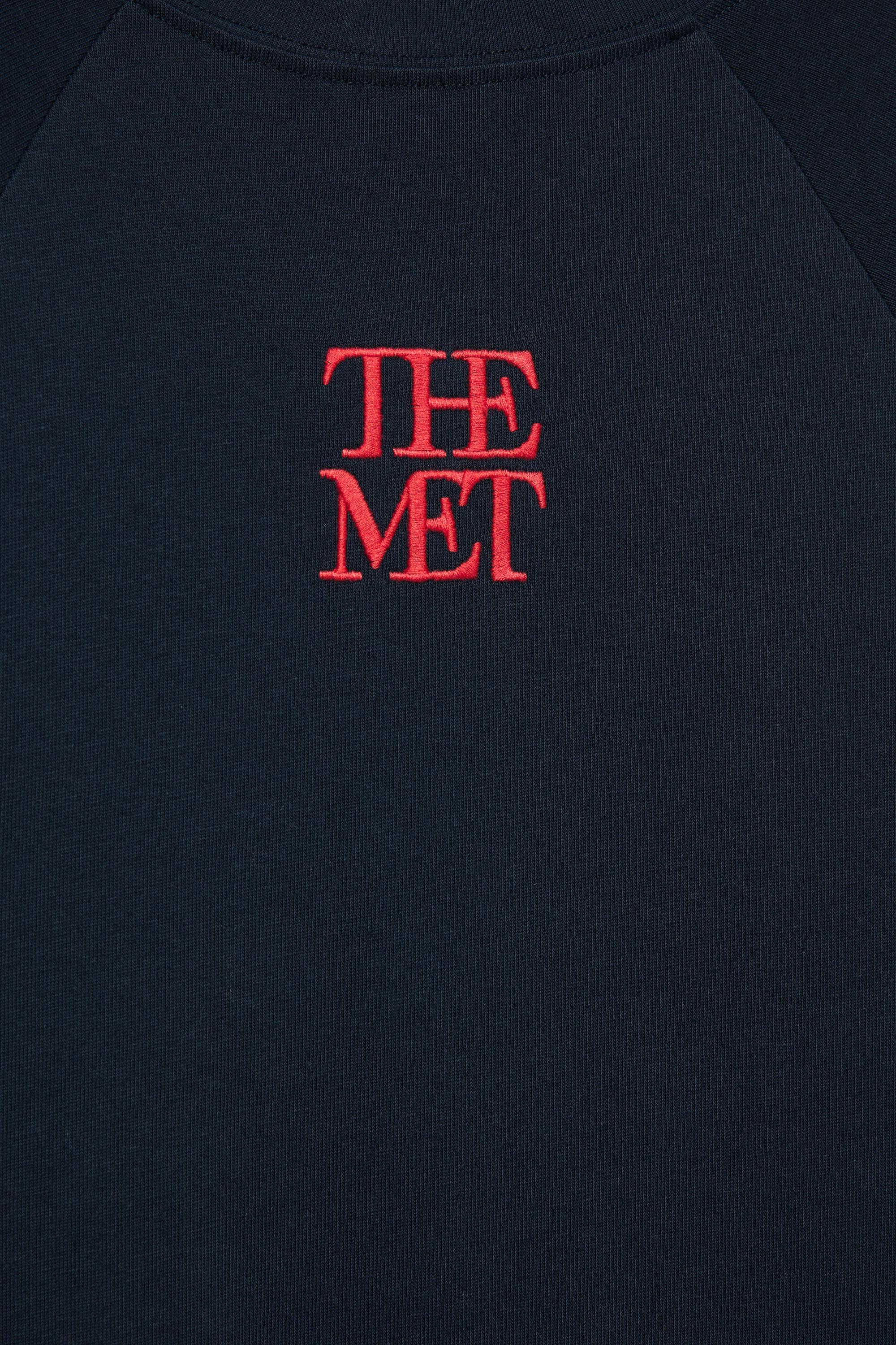 The Met mavi tişört