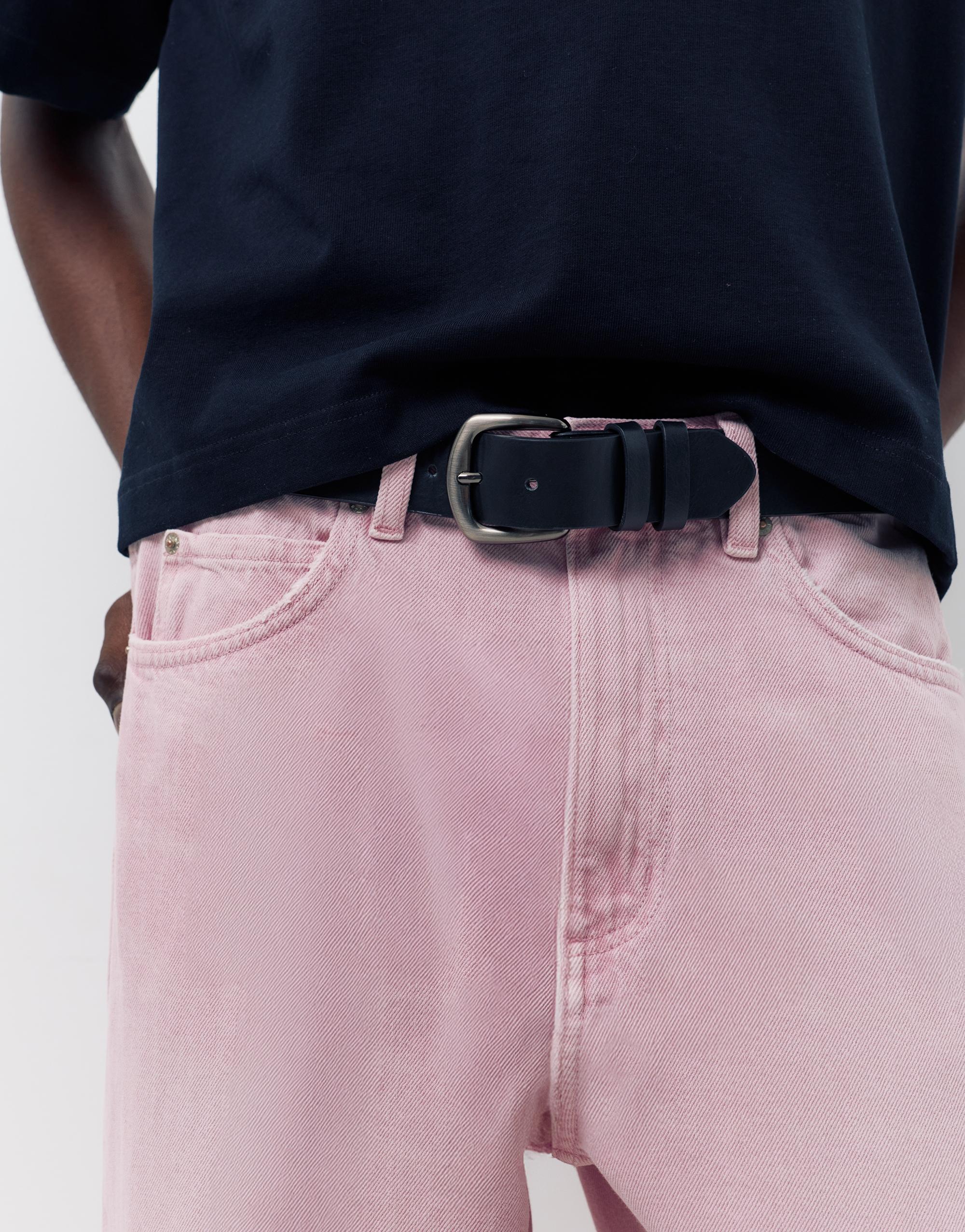 Baggy jeans — Rose pink