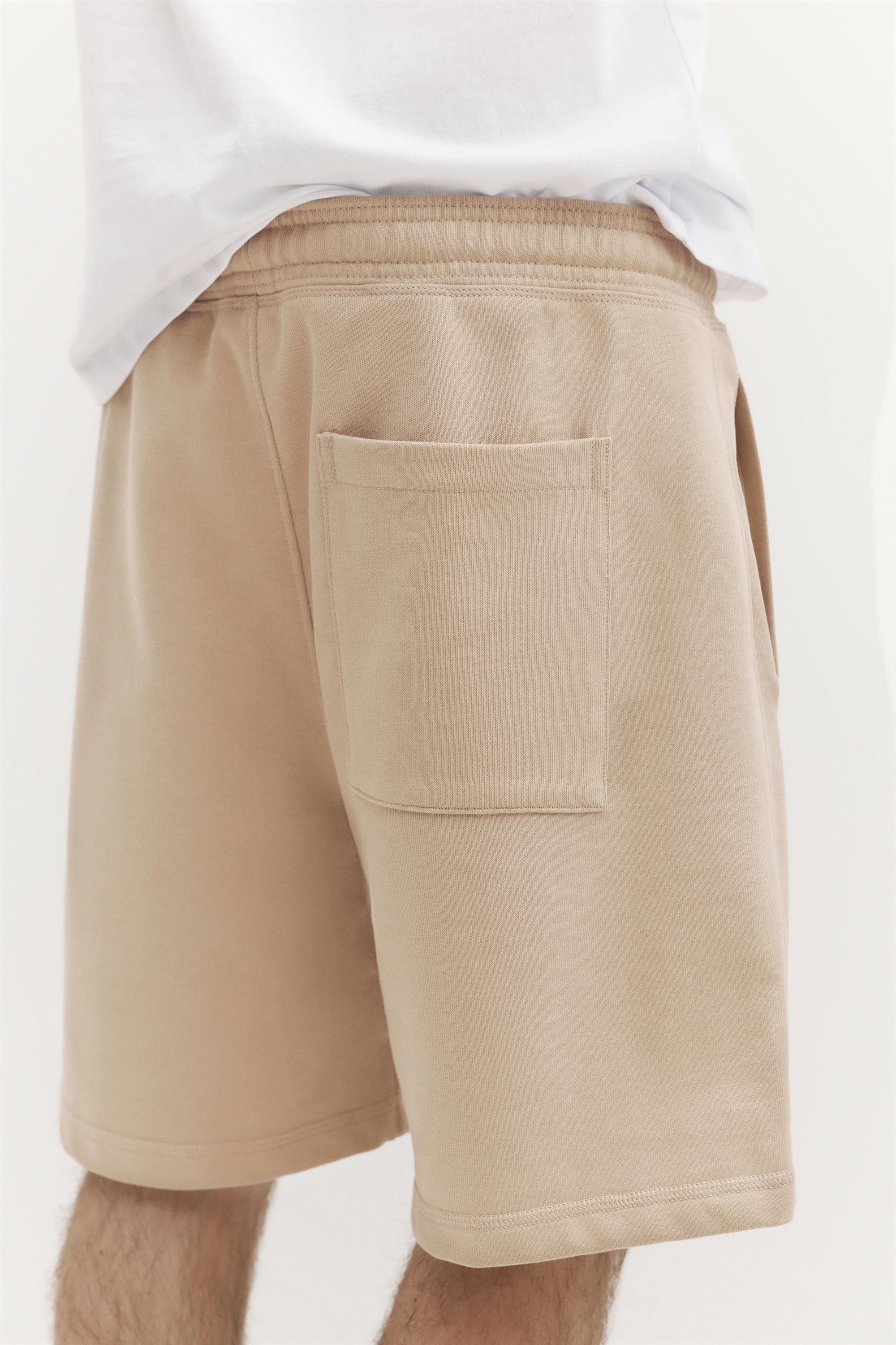 STWD jogger Bermuda shorts — Sand
