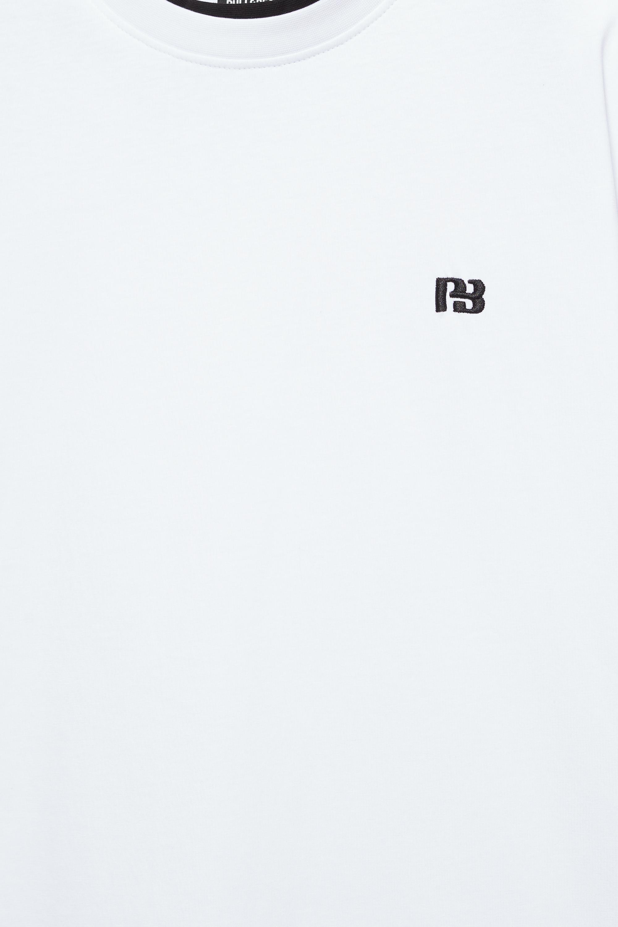 Double logo T-shirt — White