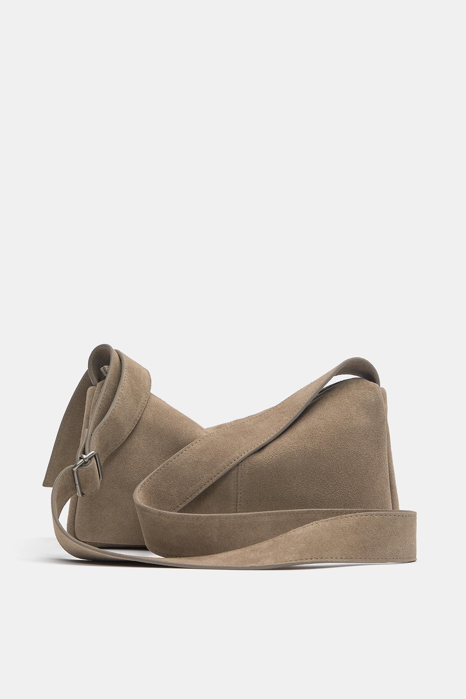 Deri çapraz askılı çanta