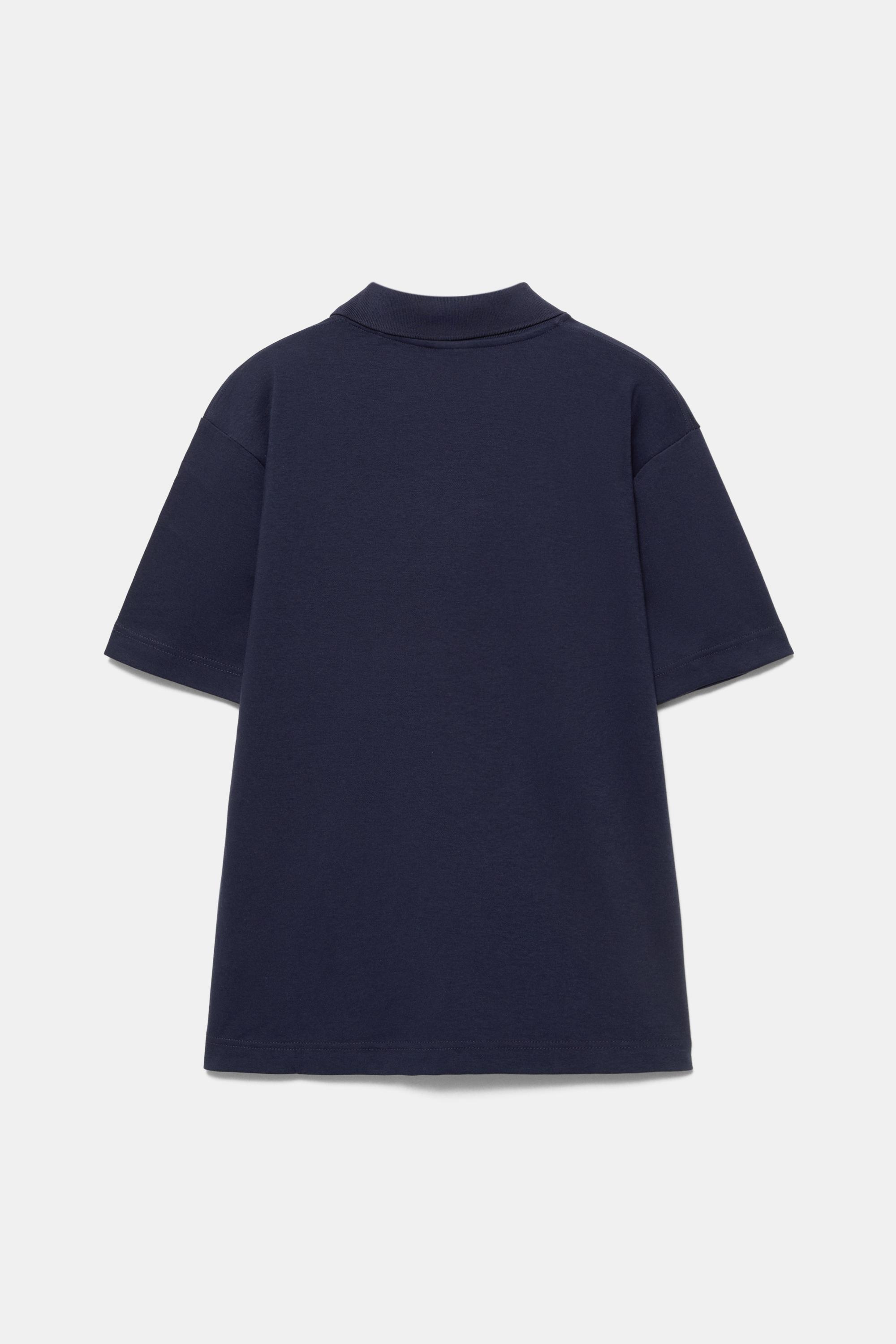 Kısa kollu interlok polo - Görsel 90