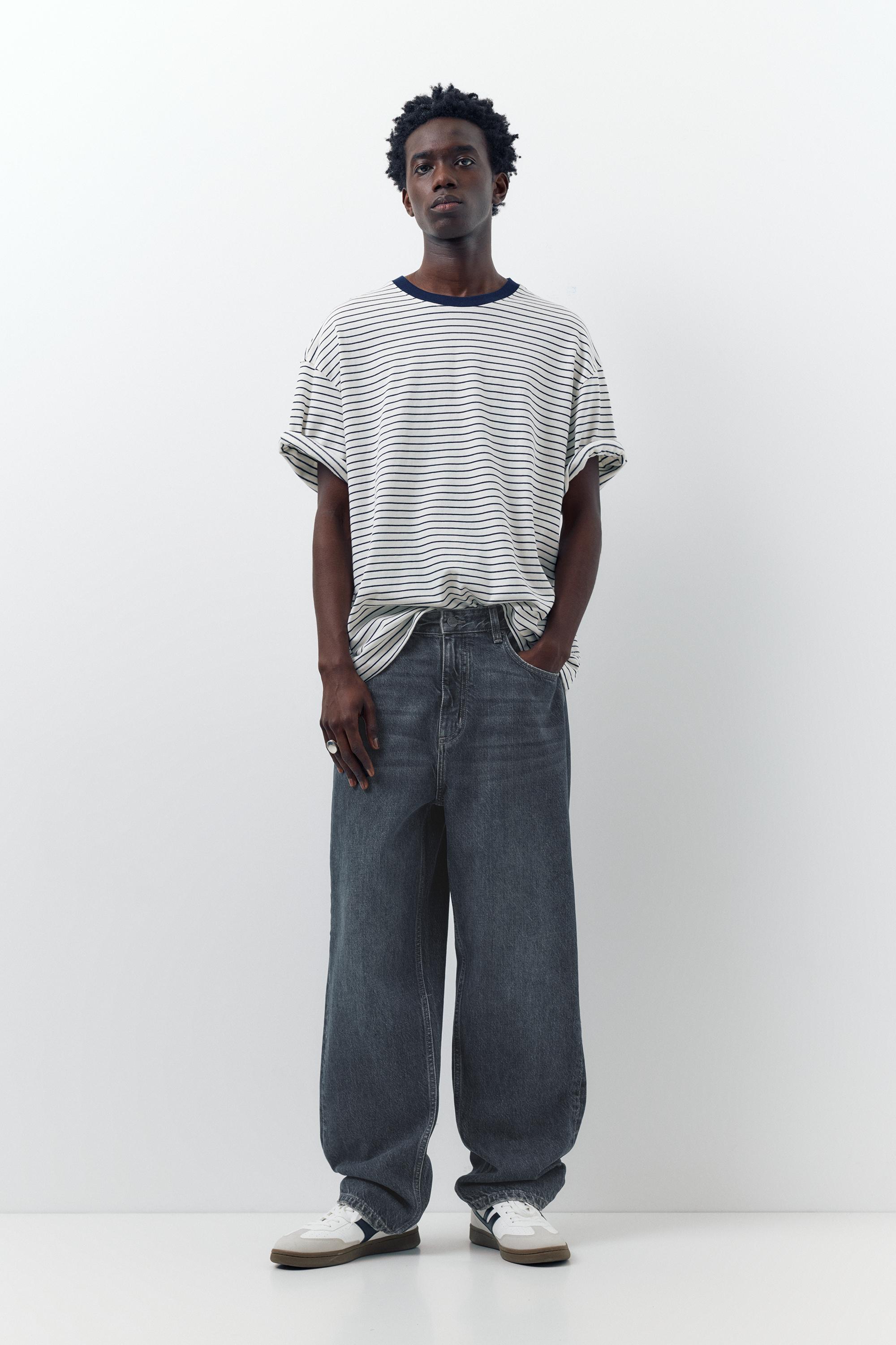 Baggy jeans — Pastel blue