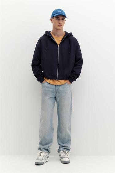 Zip-up hoodie — Navy 4