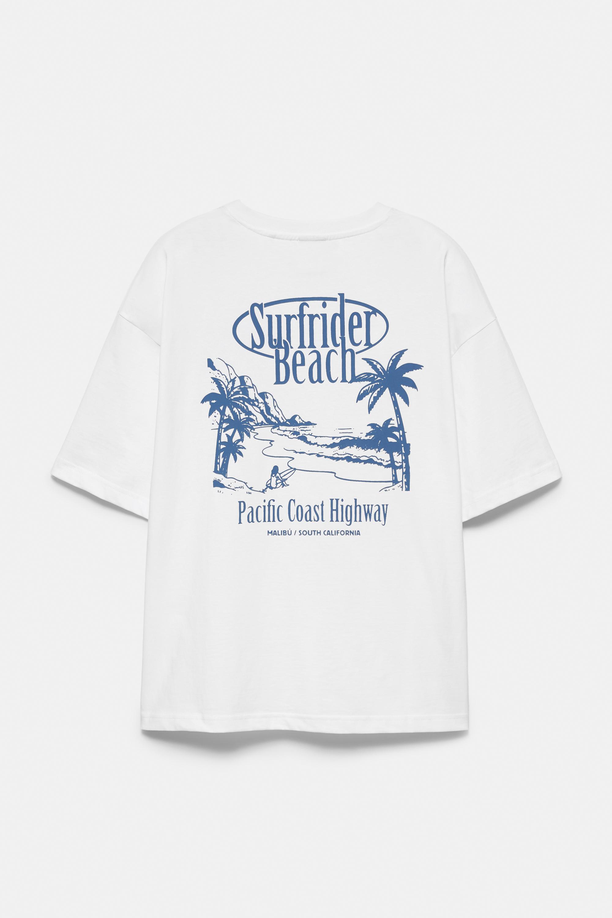 Surfrider Beach T-shirt — White