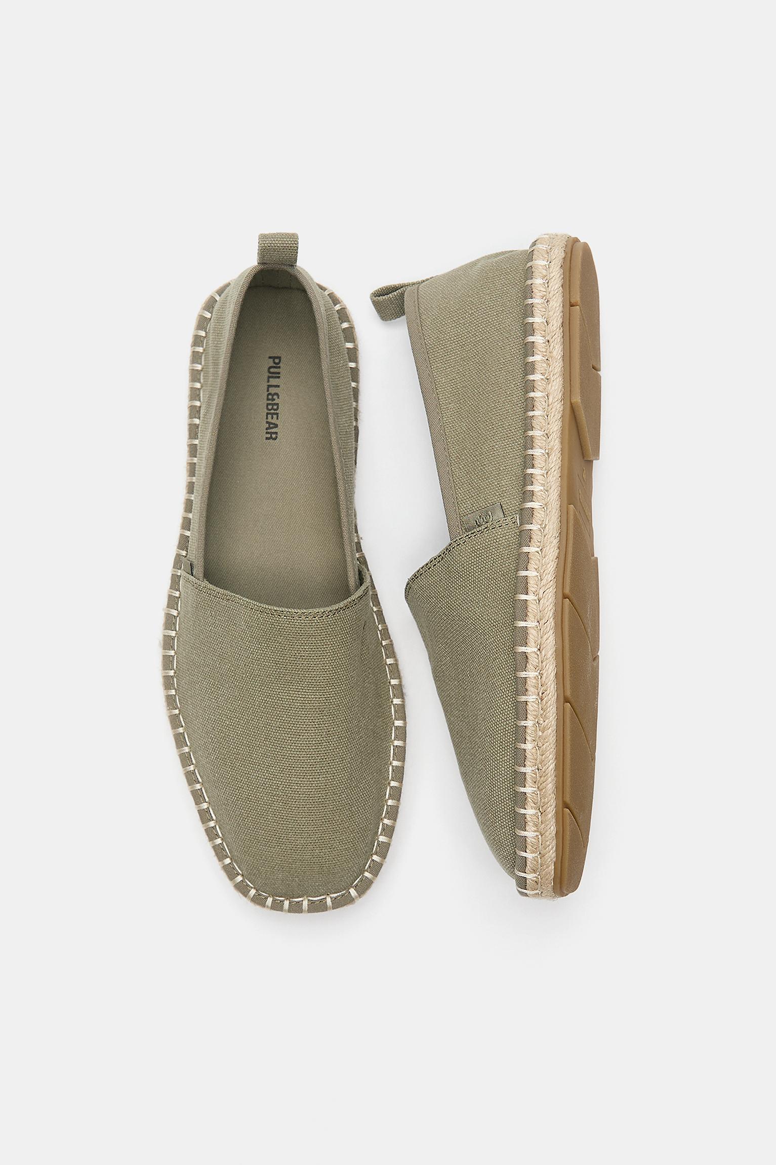 Jute espadrilles — Khaki