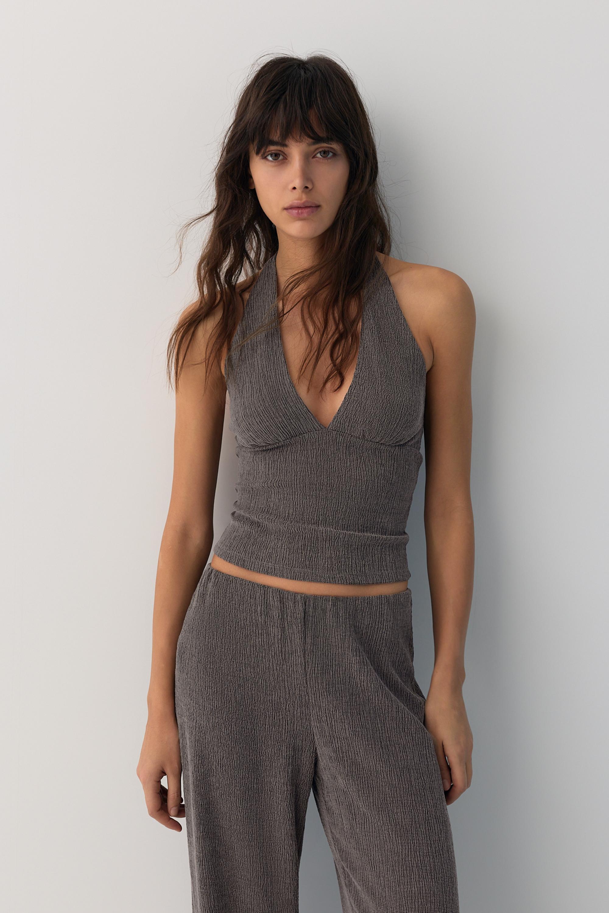 Top Halter In Bambula