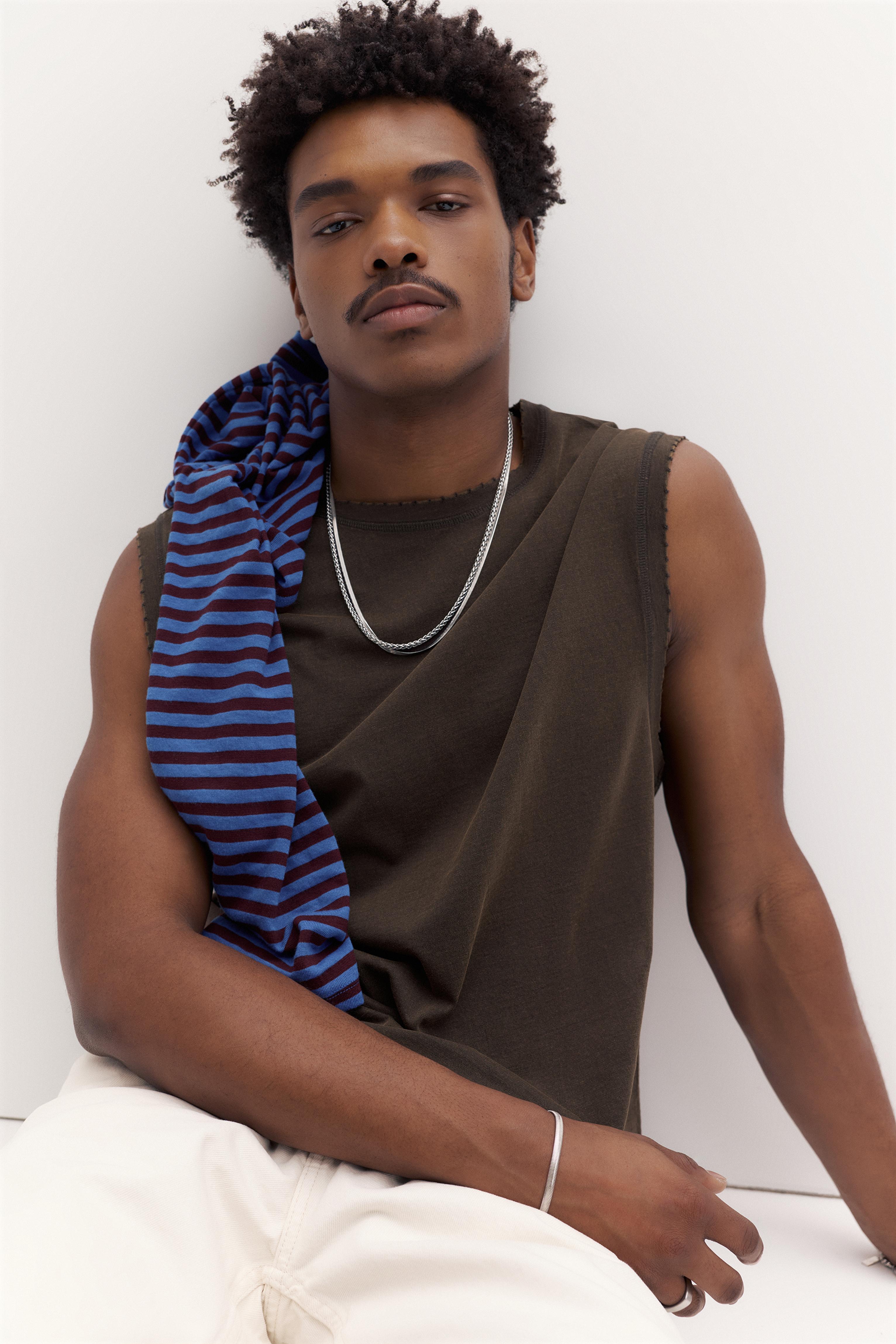 T-Shirt Mit Spaghettiträgern