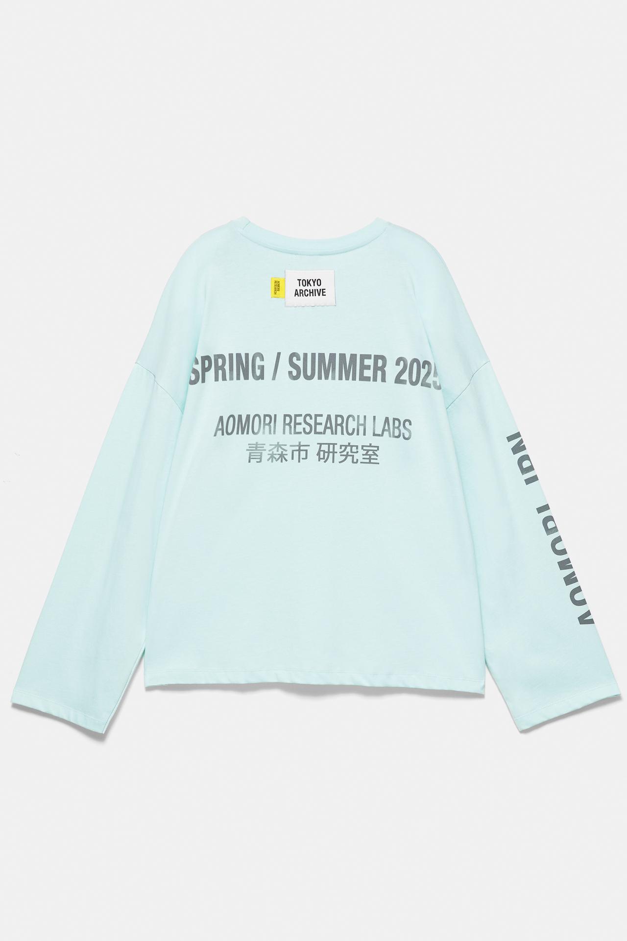 Oversize Tokyo graphic T-shirt — Turquoise