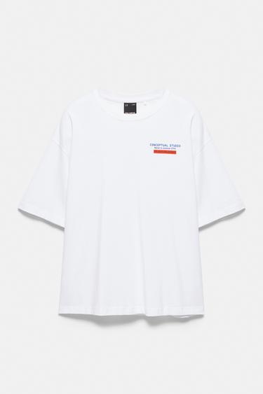 Conceptual Studio relaxed graphic T-shirt — White 5