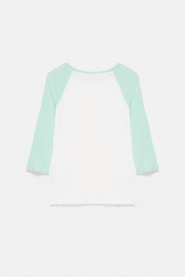 Raglan sleeve T-shirt — Ice 7