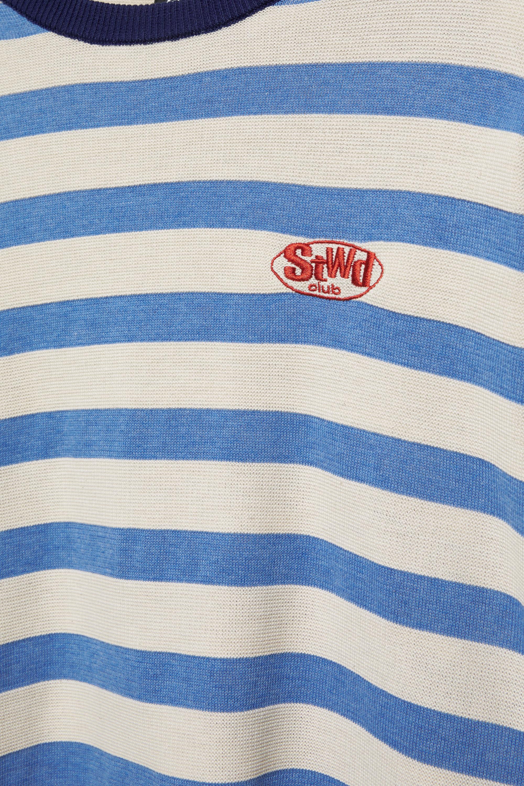 Çizgili örgü tişört - Görsel 35