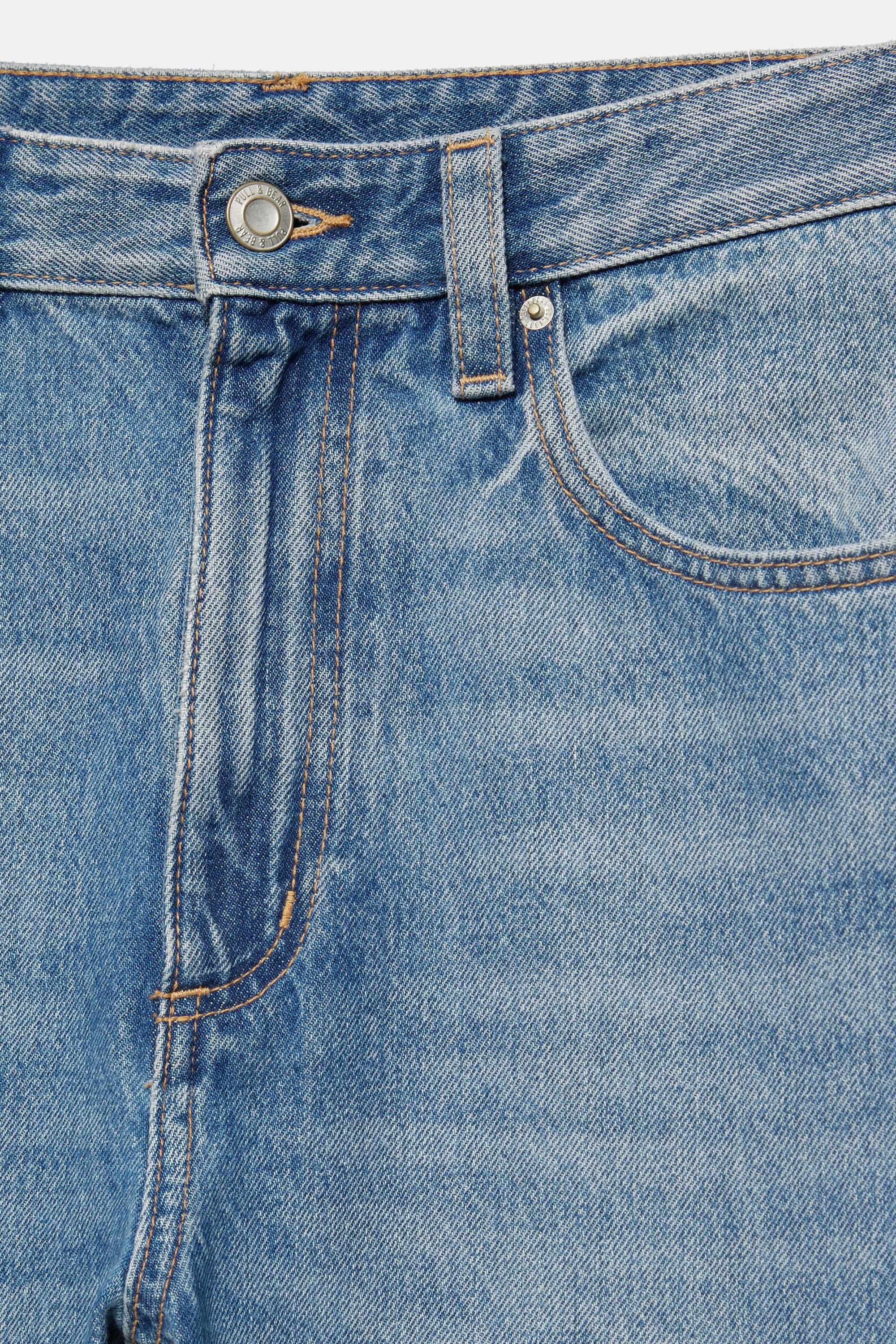 Baggy jeans — Turquoise