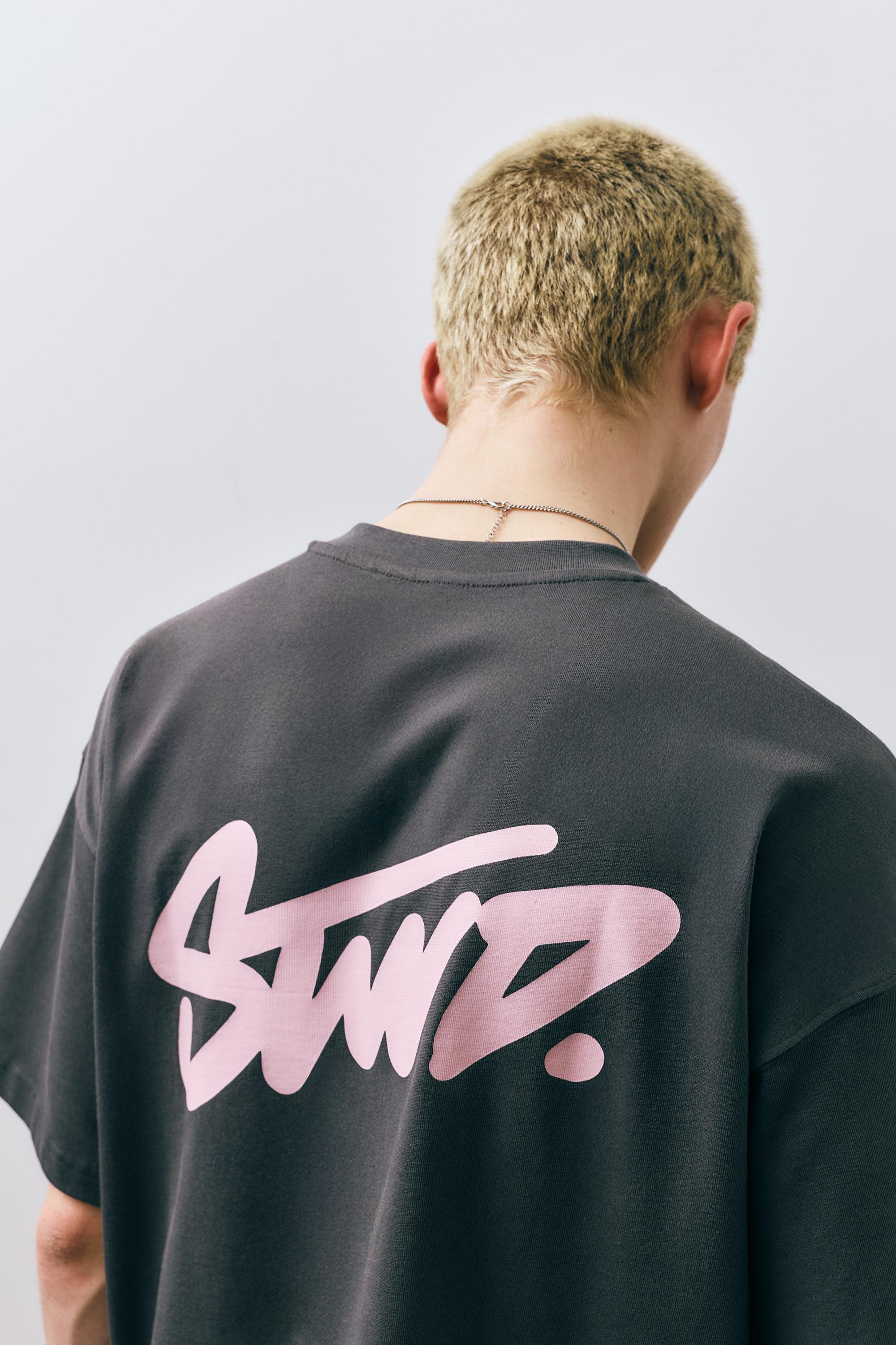 STWD logolu salaş t-shirt - Görsel 34