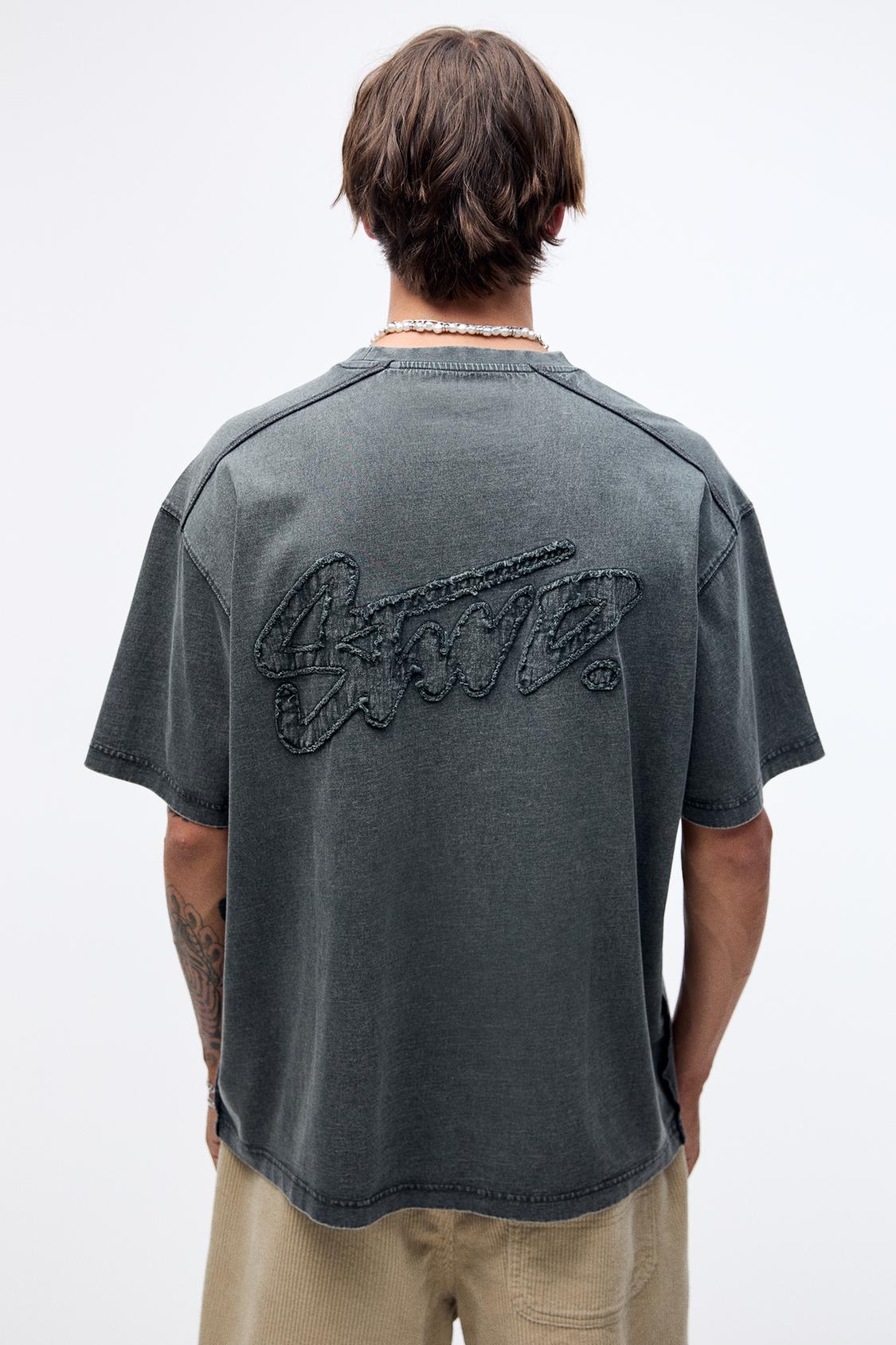 STWD-T-Shirt Patches - PULL&BEAR