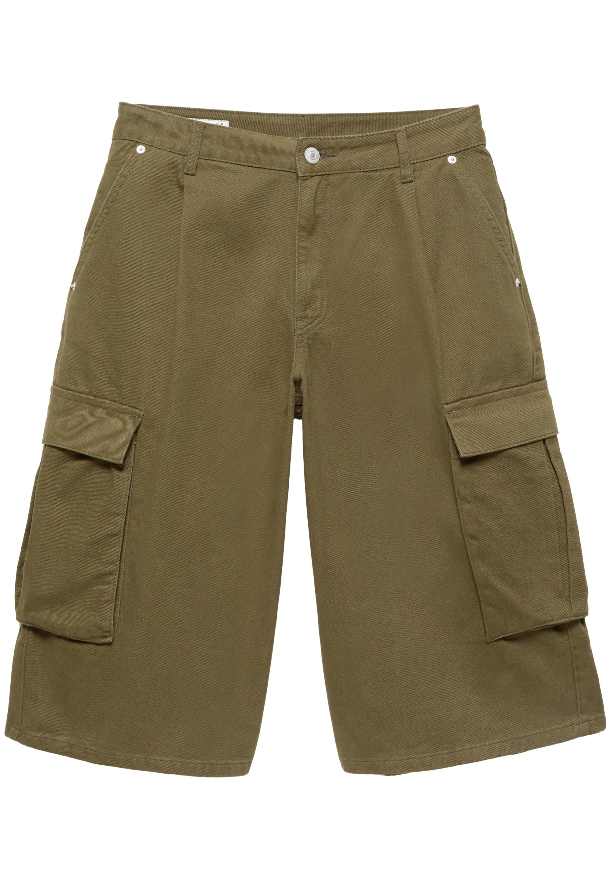 Longline cargo Bermuda shorts — Khaki