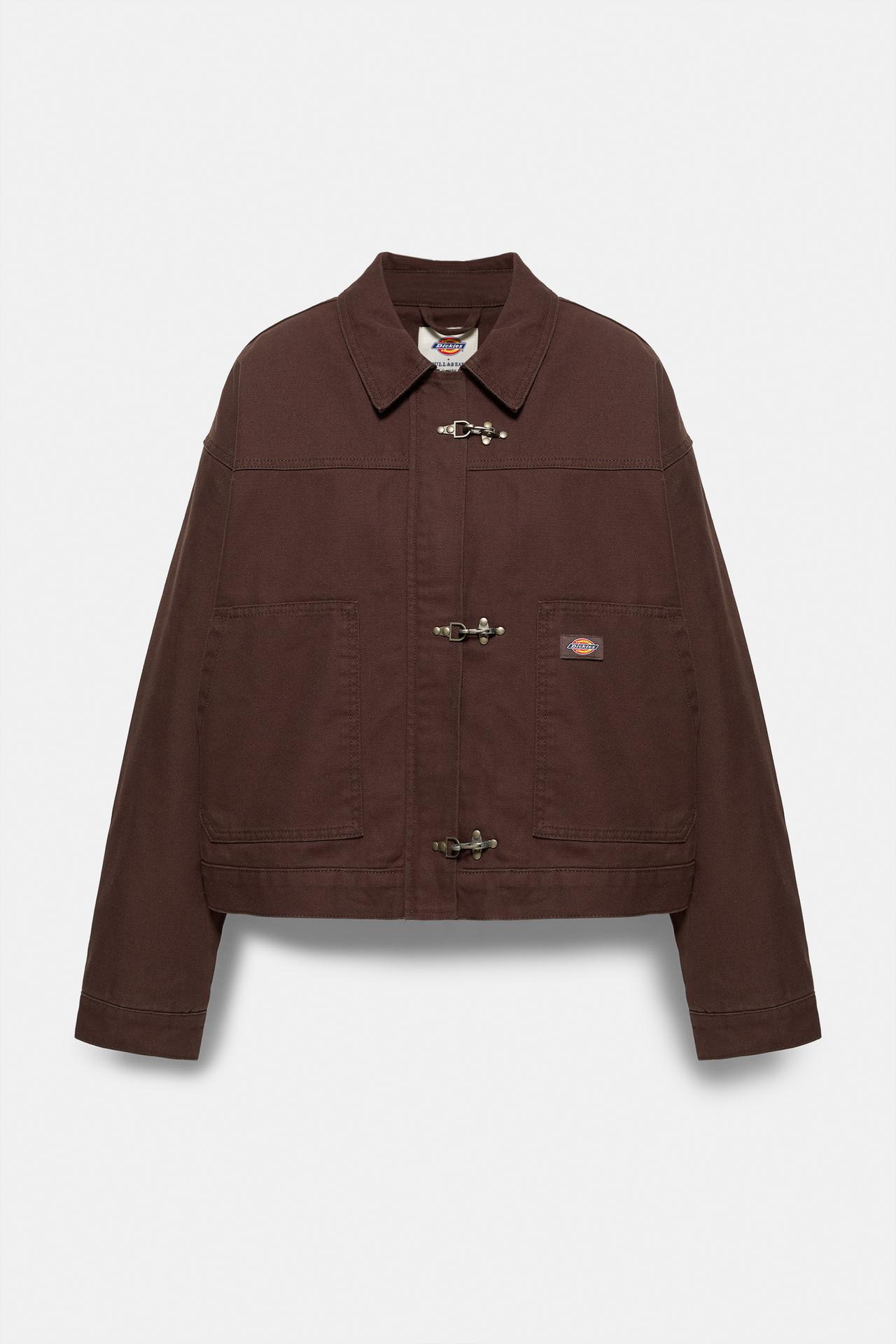 Dickies fireman clasp jacket — Brown