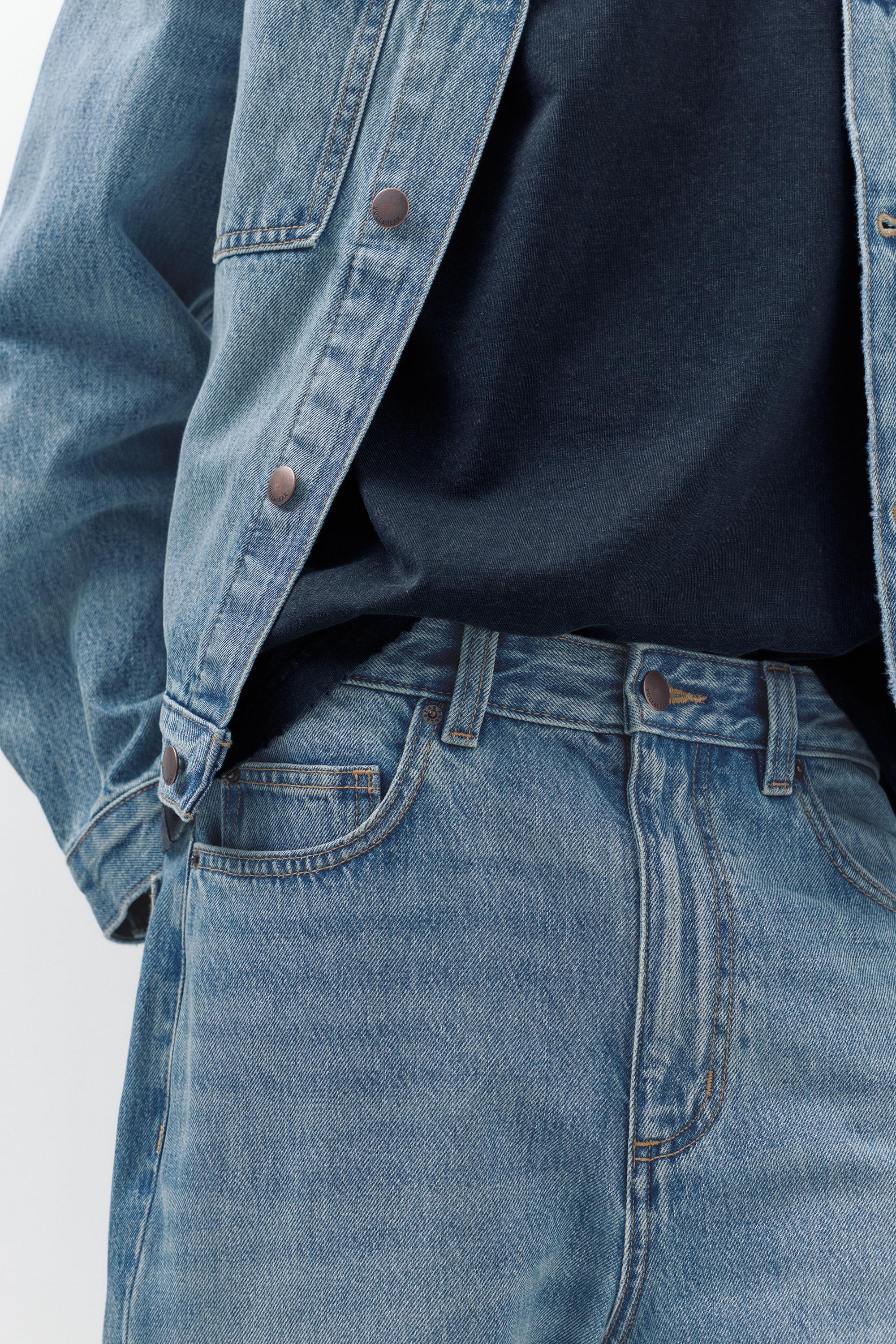 Baggy jeans — Medium blue