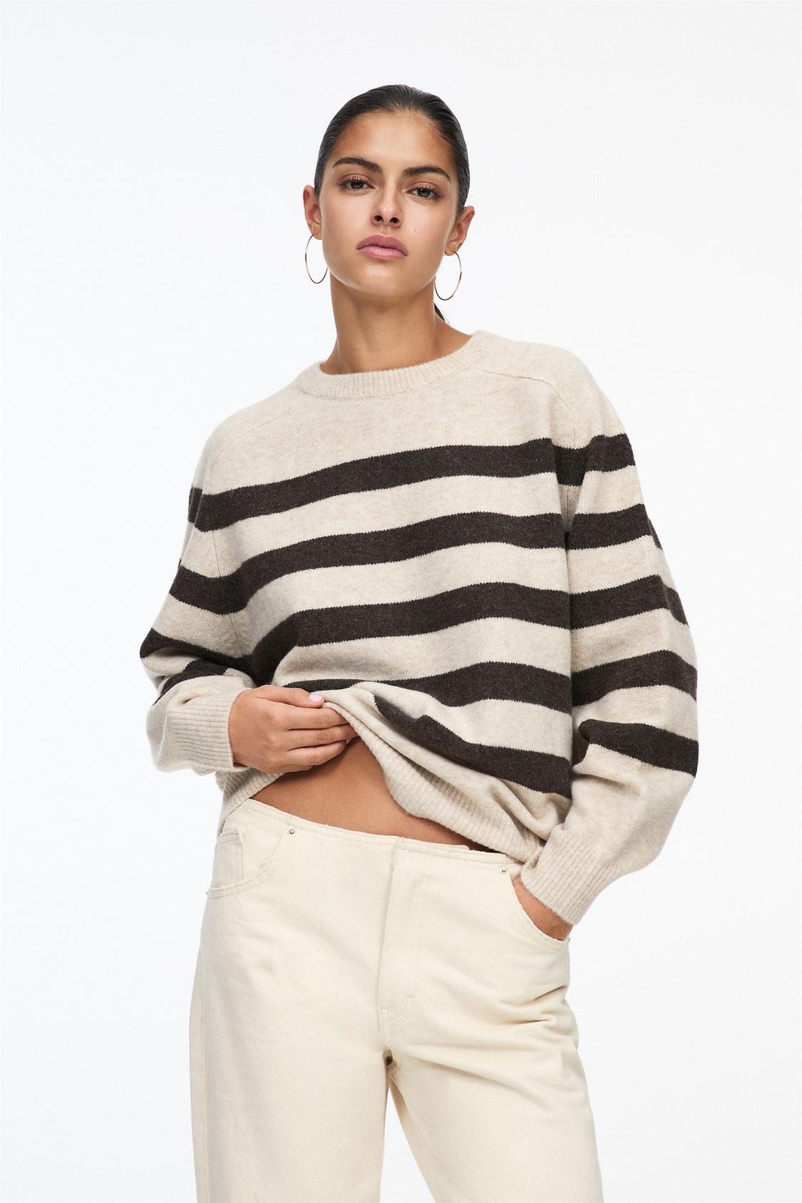 Crop Top Cardigan Pull And Bear Mujer Oversize Camisetas Mujer
