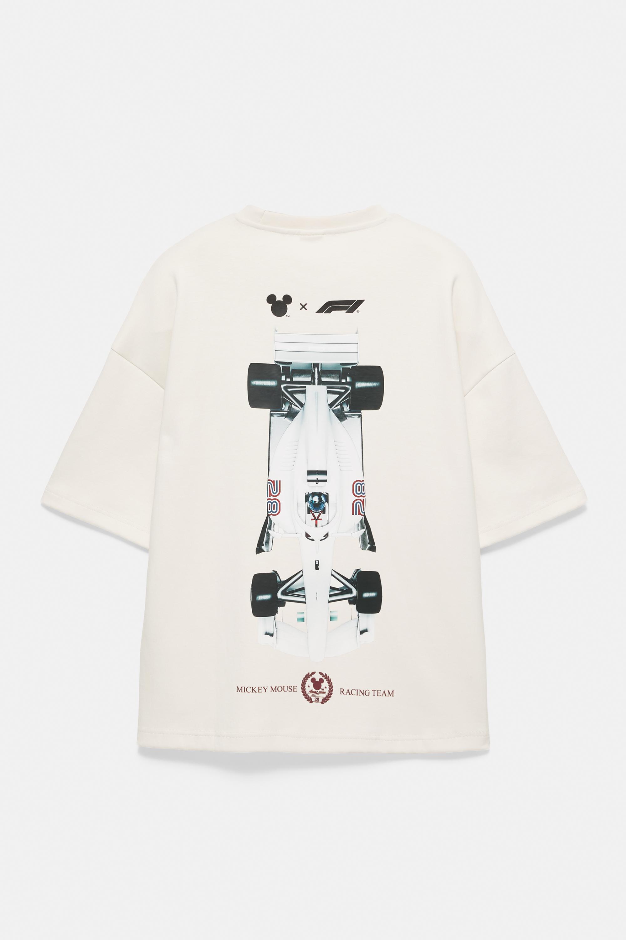 Disney x F1 Mickey tişört
