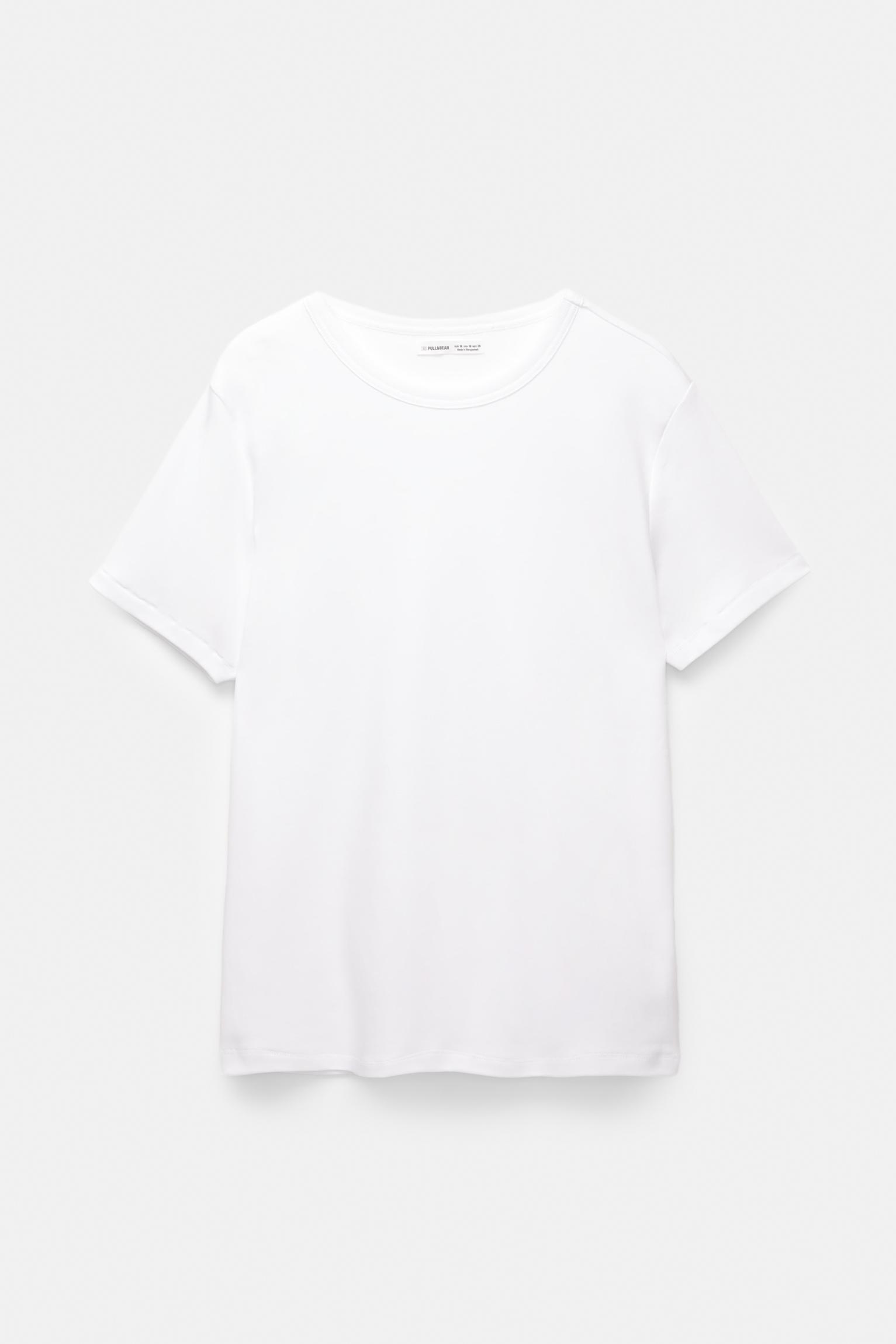 Basic short sleeve T-shirt — White