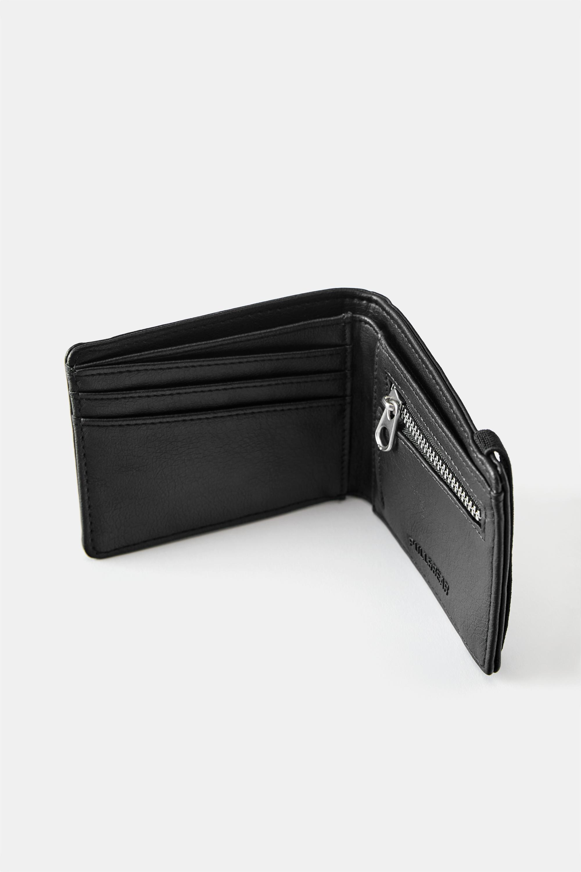 Plain wallet — Black