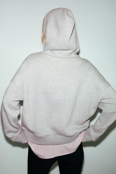 Combined hoodie — Grey marl 3