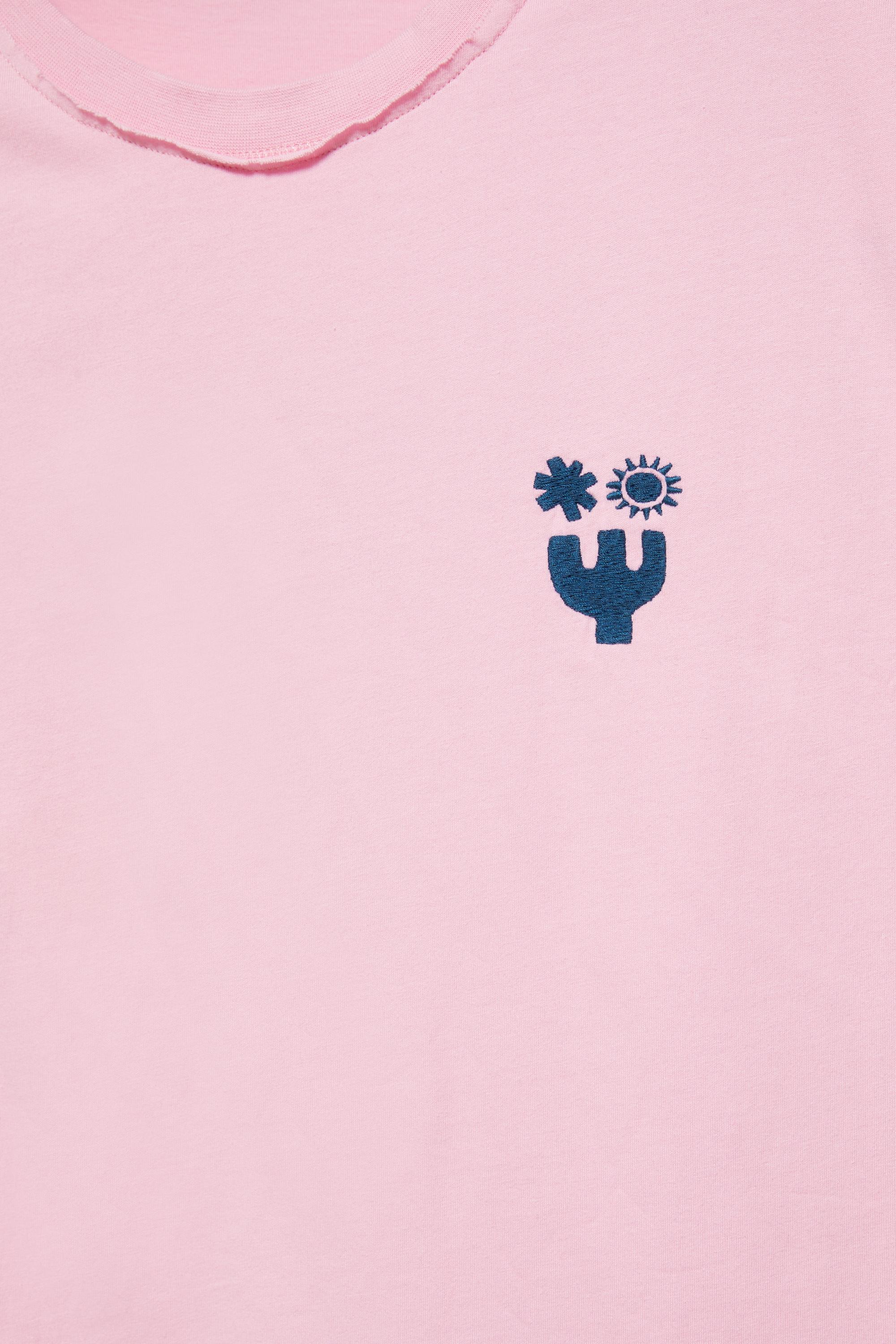 Ibiza boxy sleeveless T-shirt — Pink