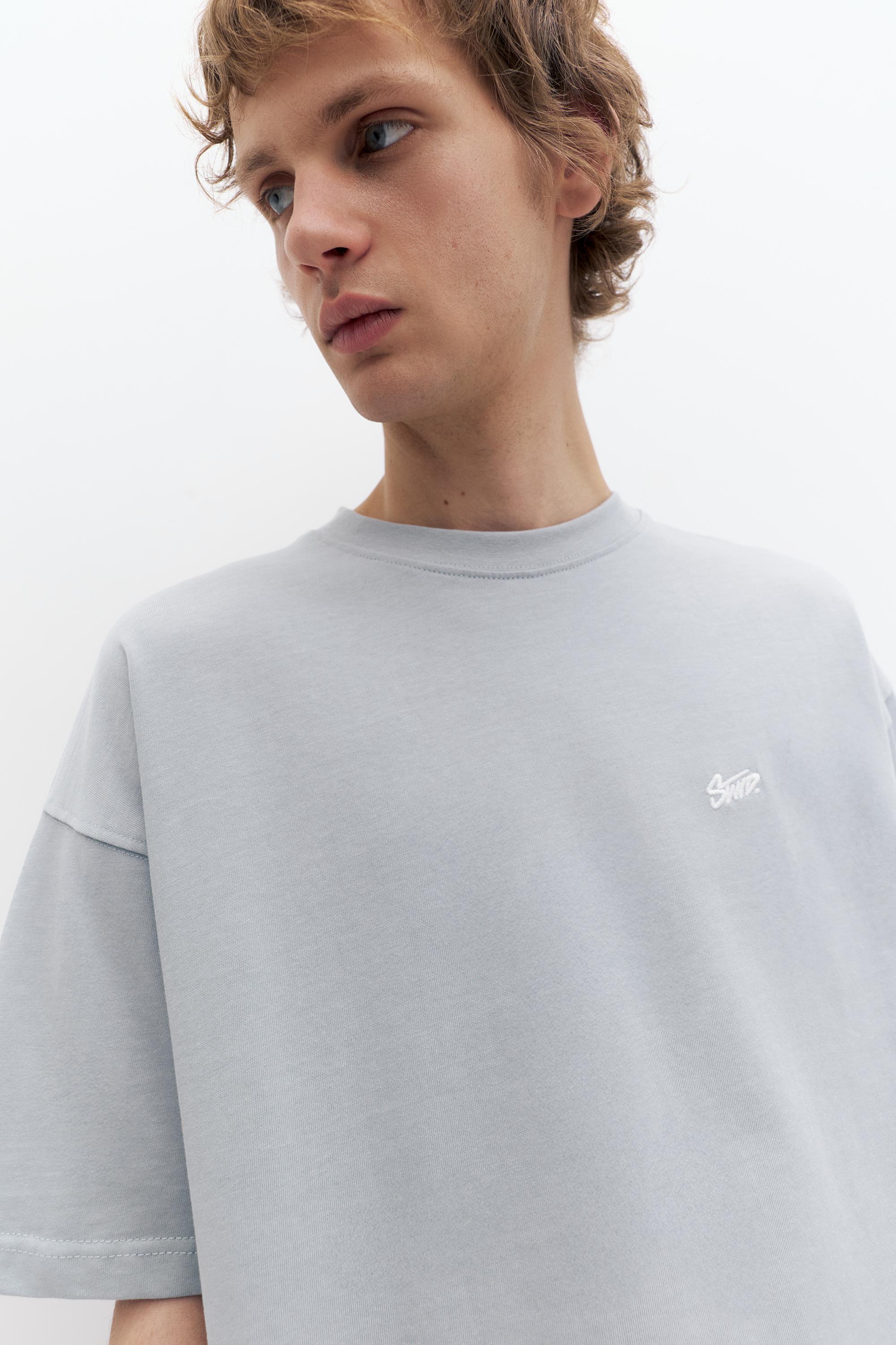 STWD logolu boxy tişört - Görsel 30