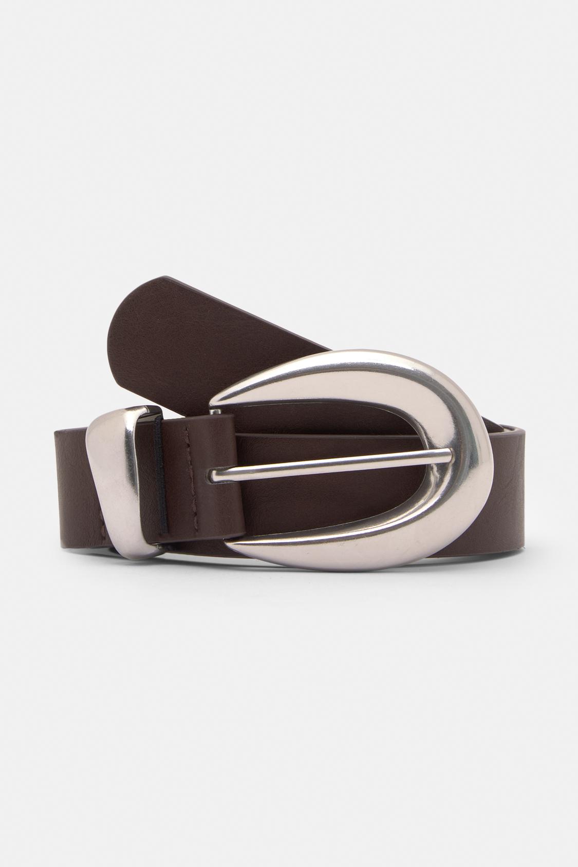 Buckle Pull And Bear Ceinture Femme Faux Leather Studded Belt