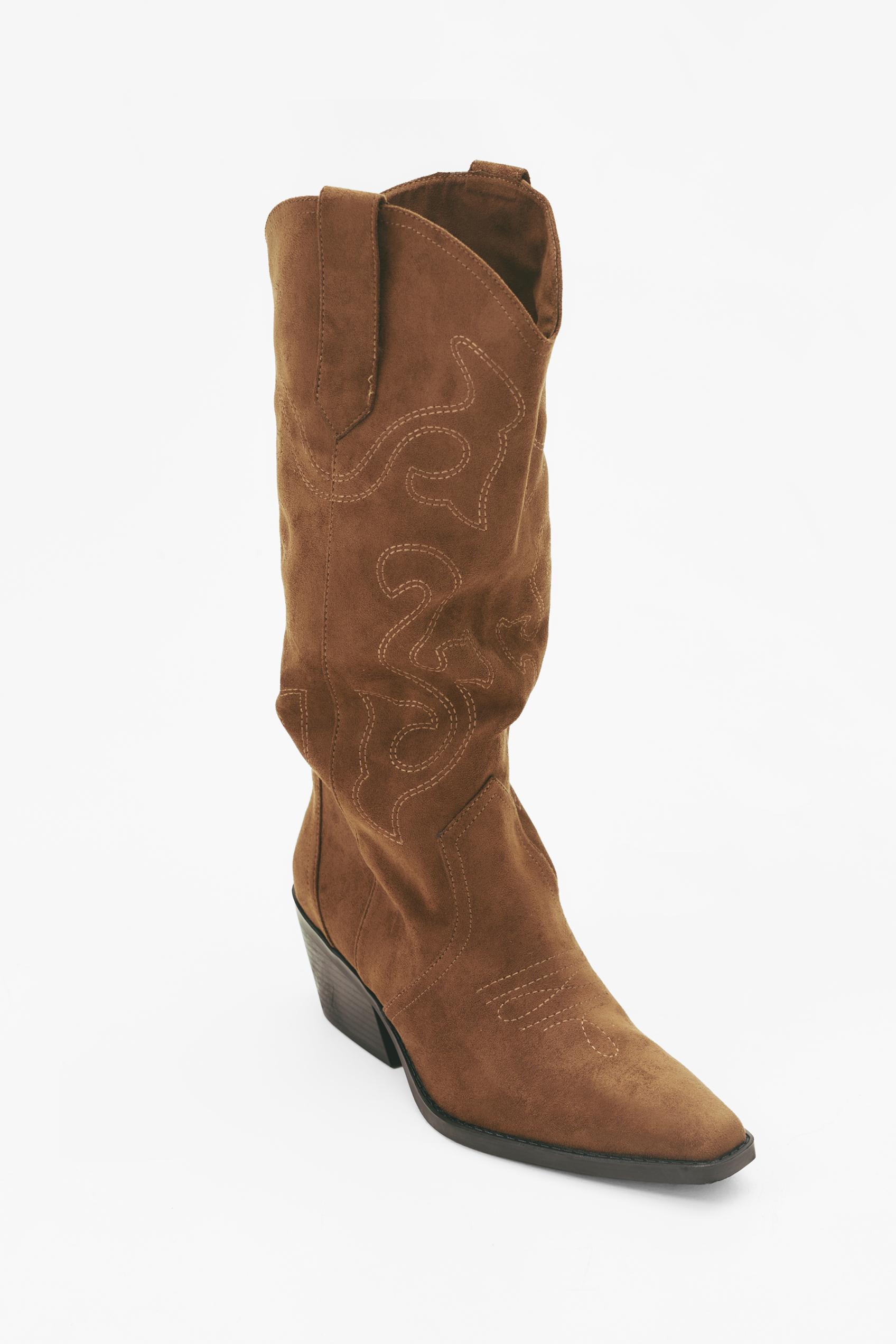 Cowboy boots — Brown