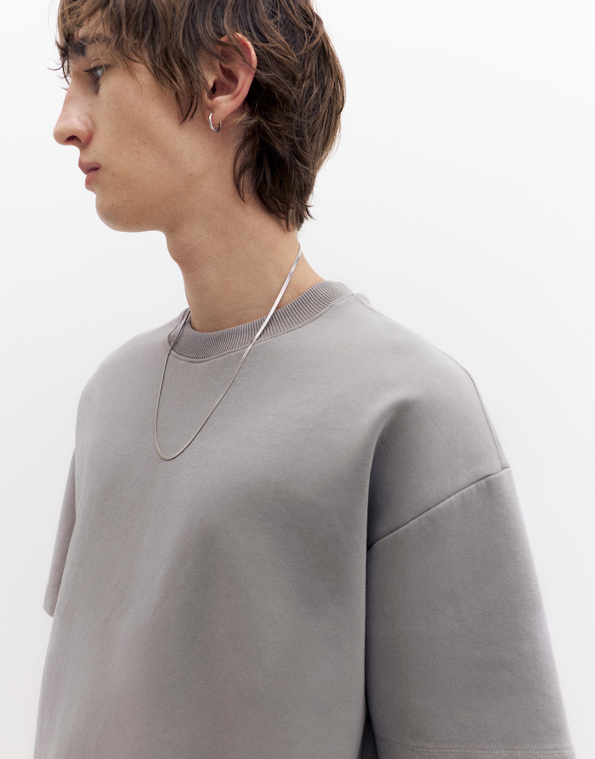 Kısa kollu interlok sweatshirt - Görsel 82