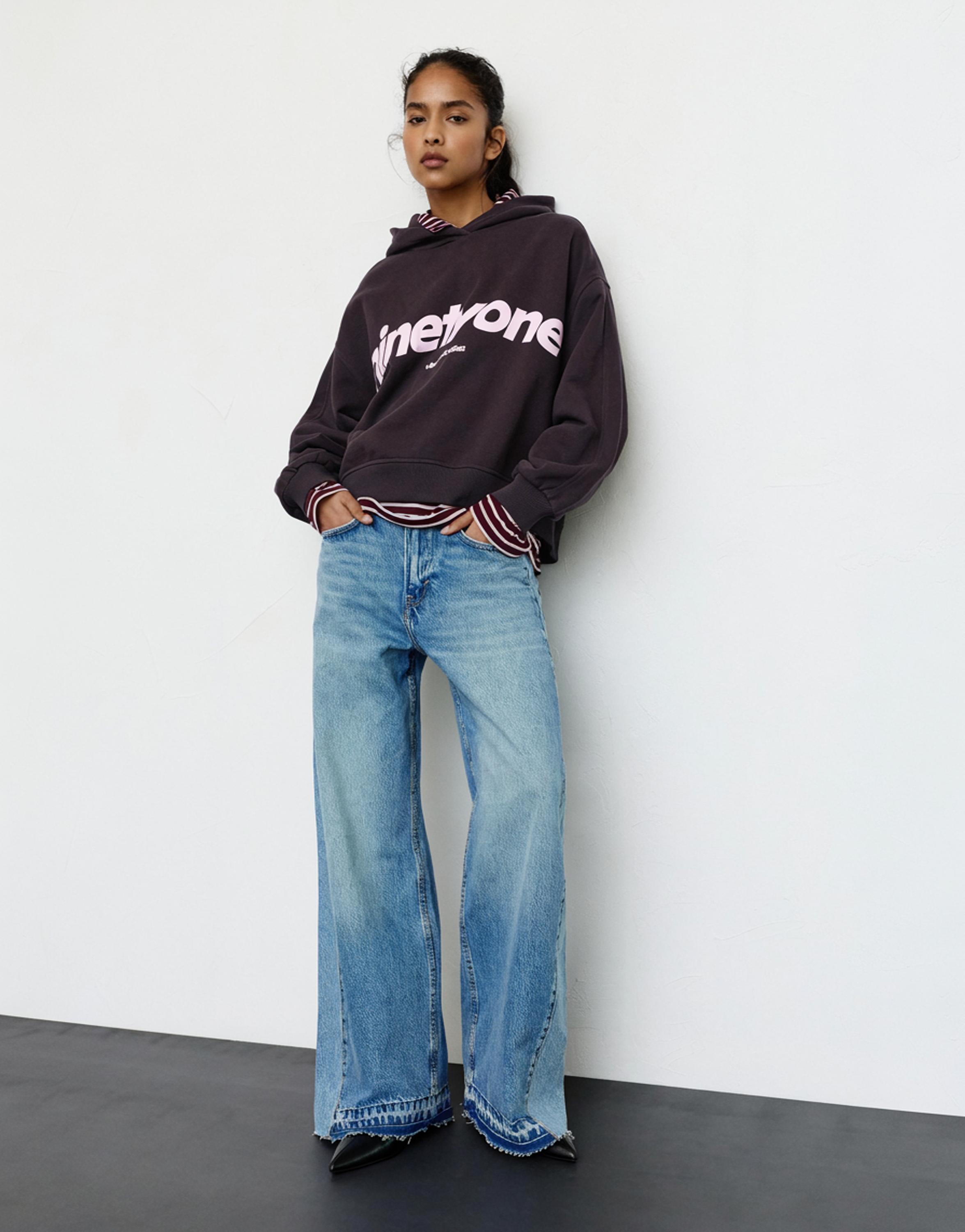 Ninetyone kapüşonlu sweatshirt - Görsel 11