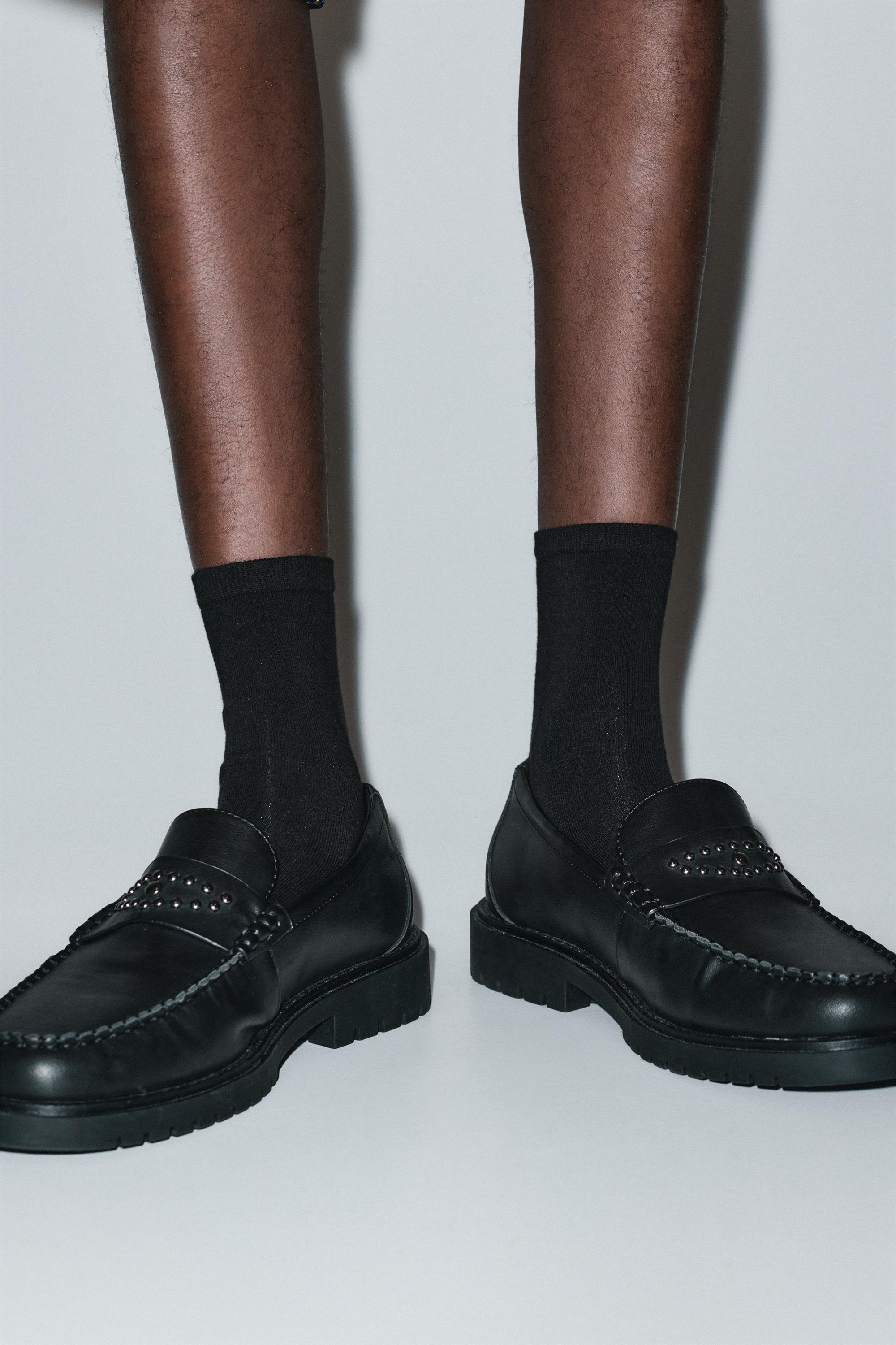 4'lü ince siyah çorap paketi - Görsel 8