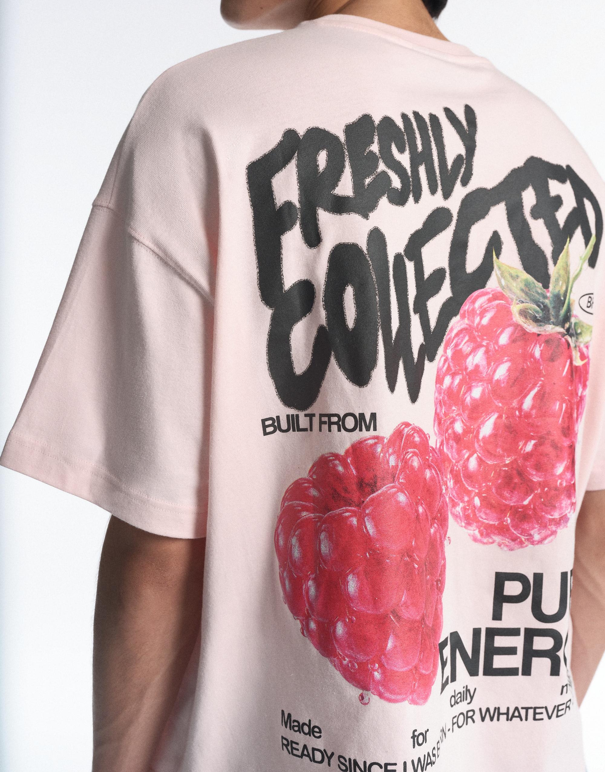 STWD graphic T-shirt — Pastel pink