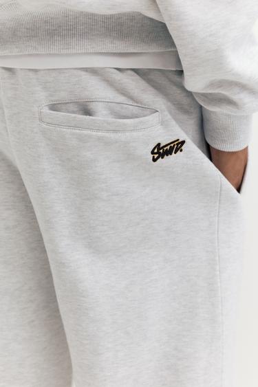 STWD baggy joggers — Pale marl 5