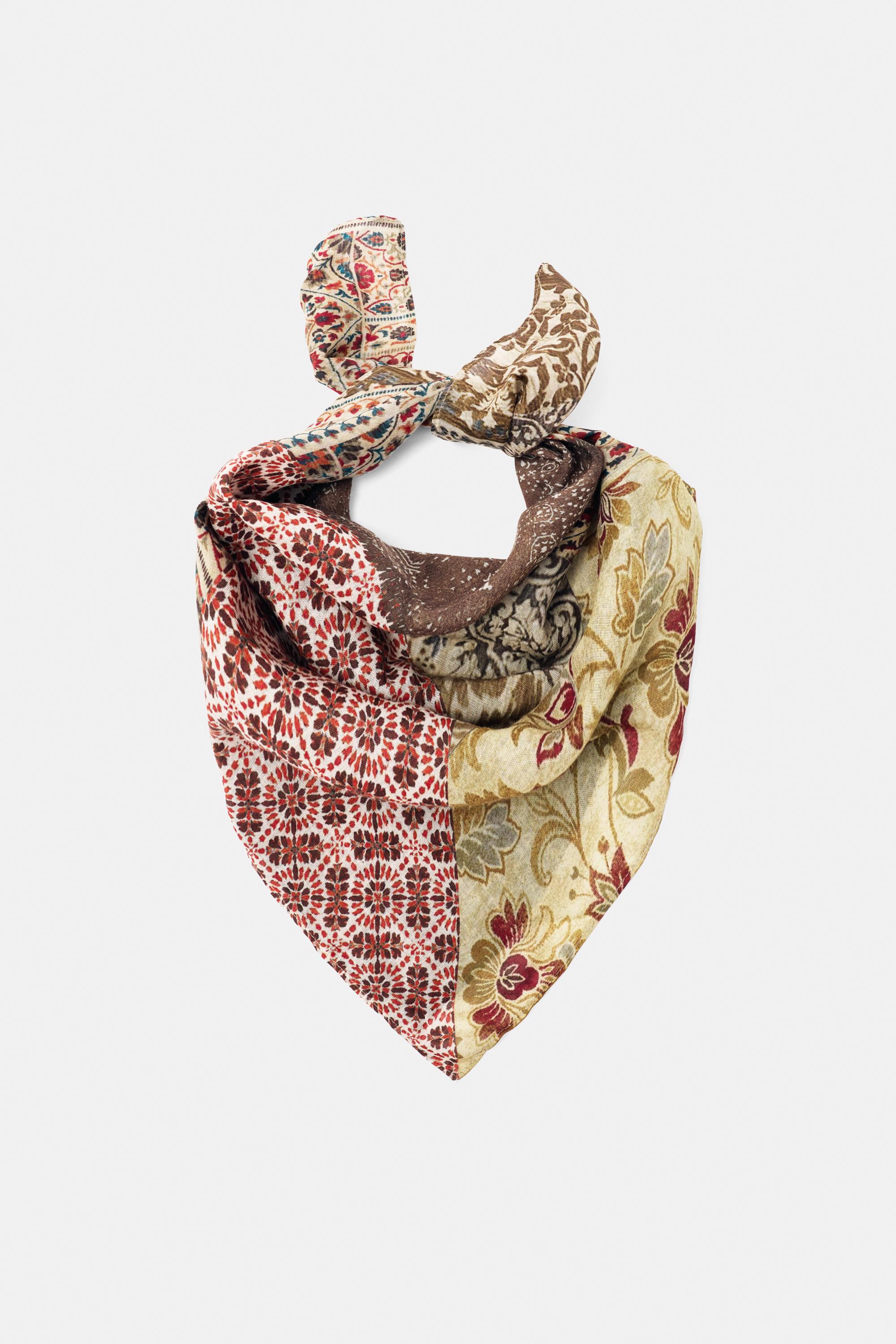Foulard Stampa Patchwork