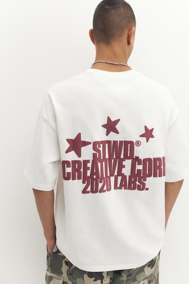 Short sleeve STWD sweatshirt — White 2
