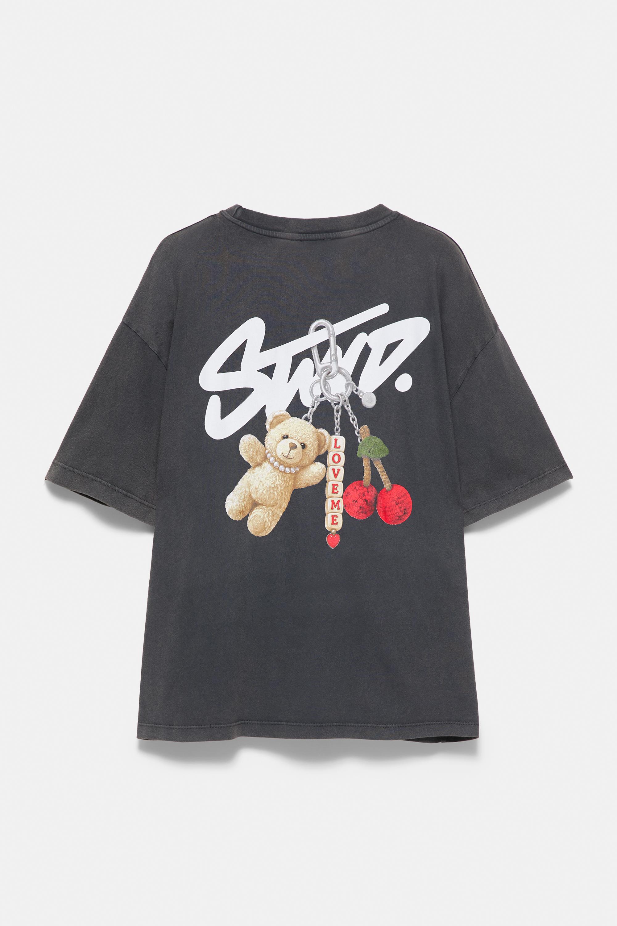 STWD graphic T-shirt — Grey