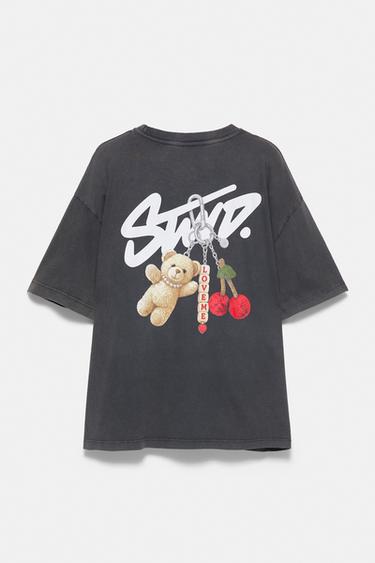 STWD graphic T-shirt — Grey 7