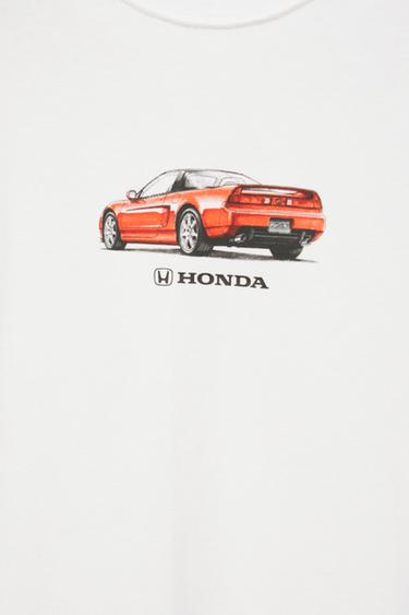 Honda car graphic T-shirt — Off white 8