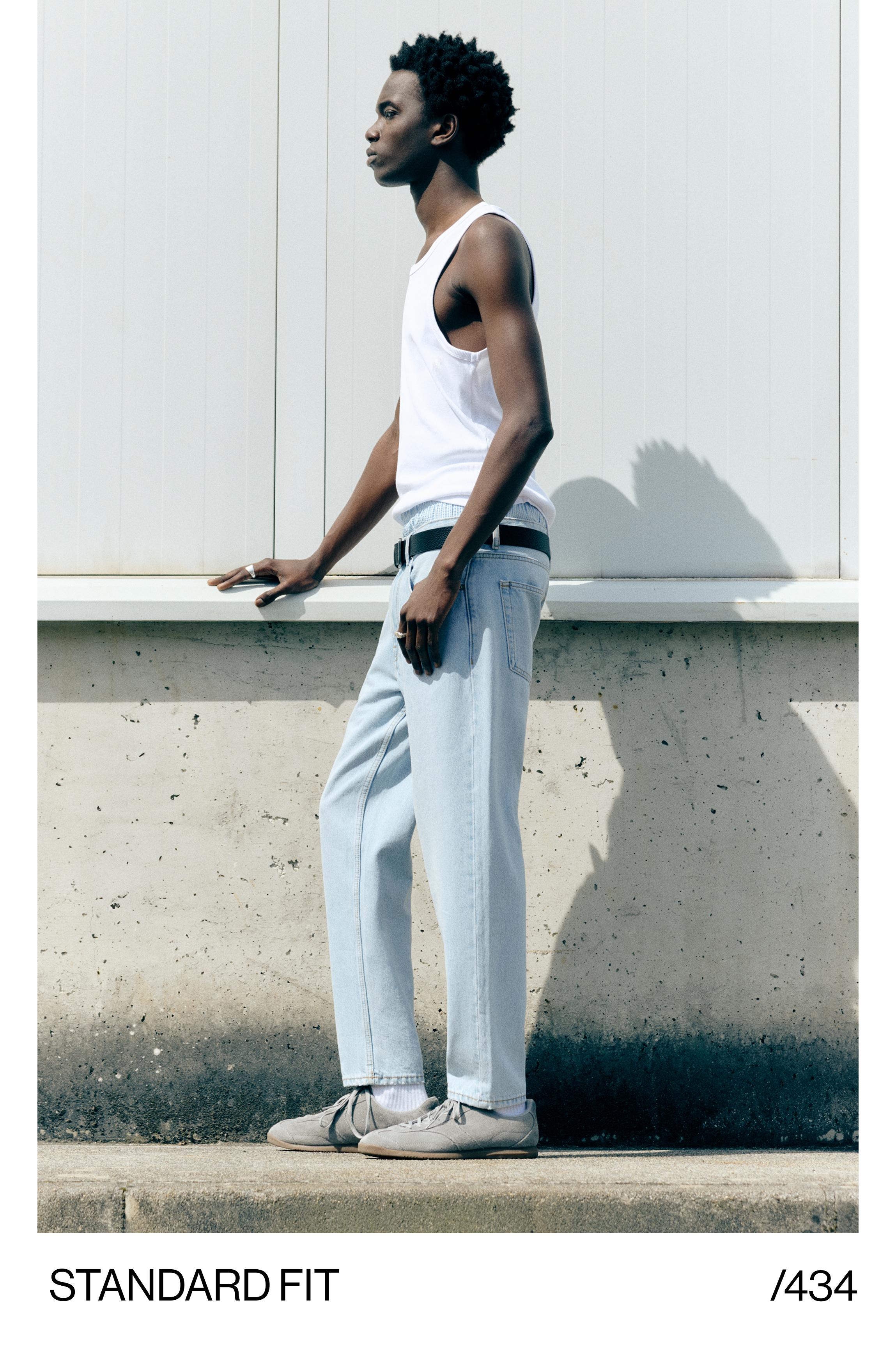 Standard jeans — Pale indigo