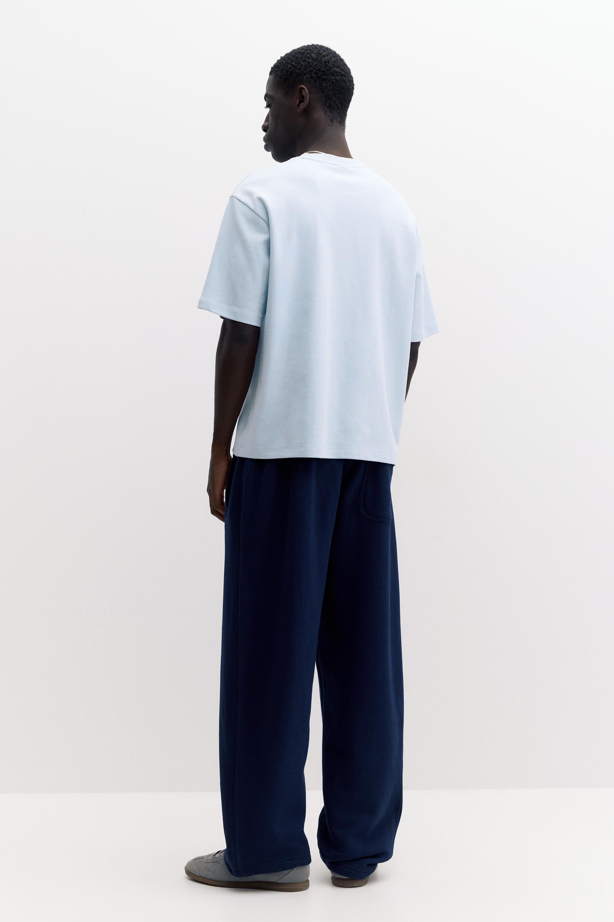 Boxy T-shirt — Blue