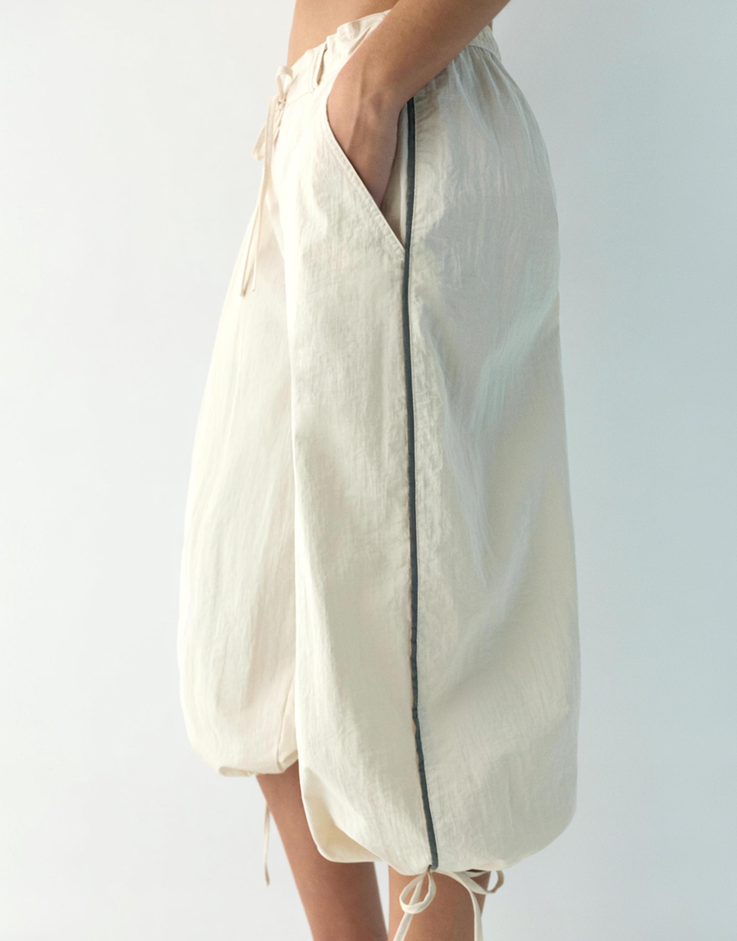 Teknik kapri şalvar pantolon - Görsel 8