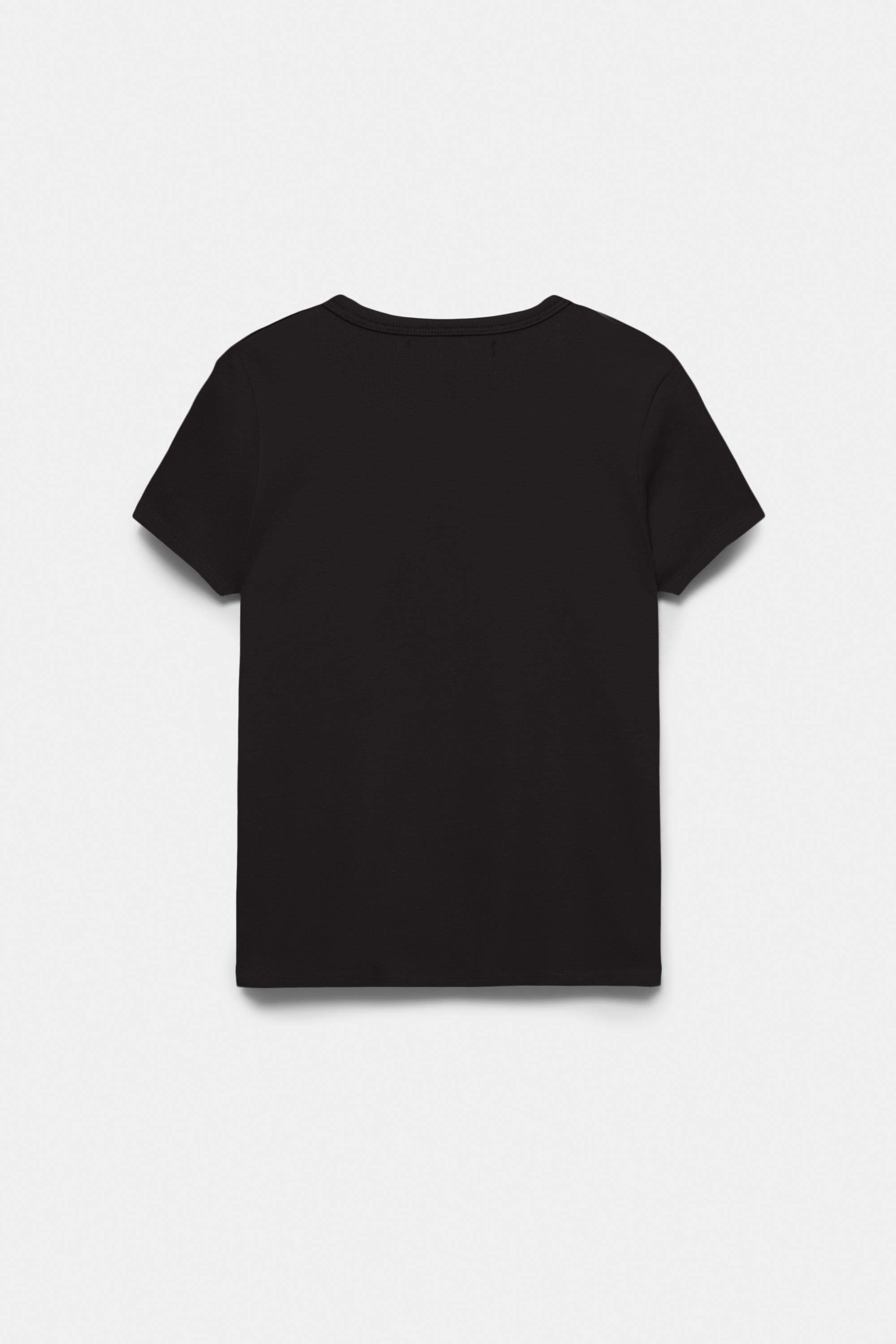 Kısa kollu dar kesim t-shirt - Görsel 28