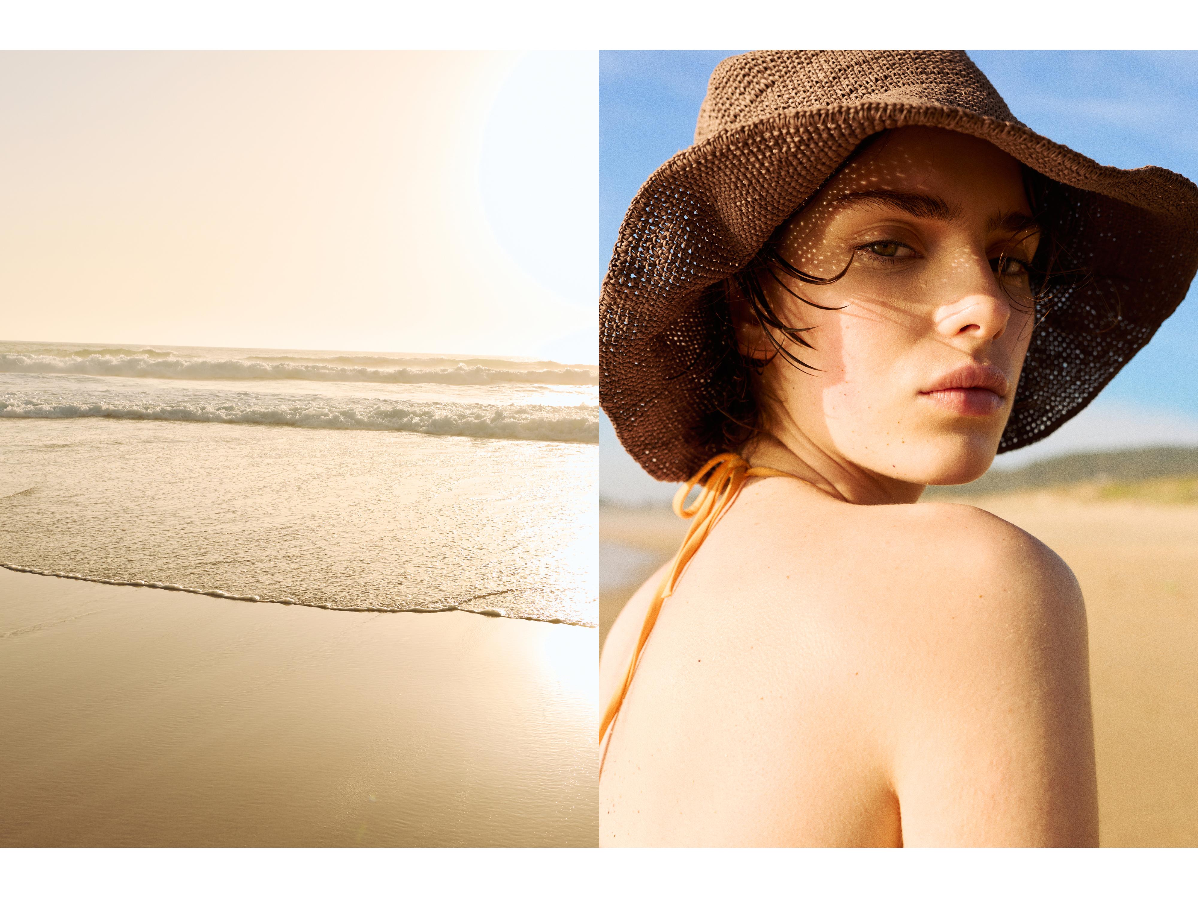 Braided hat — Brown