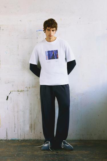 Darted tailored fit trousers — Dark navy 1
