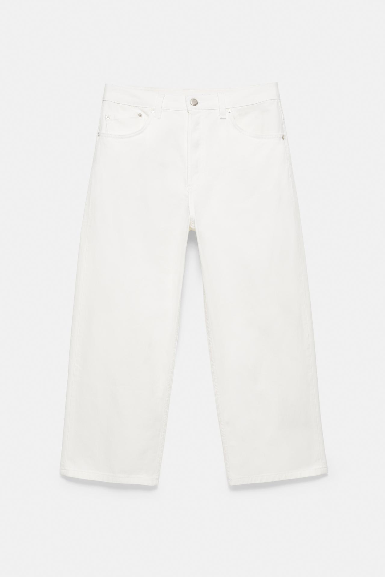 Tapered jeans — White