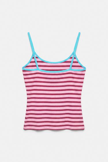 Thin strap top — Pink 6